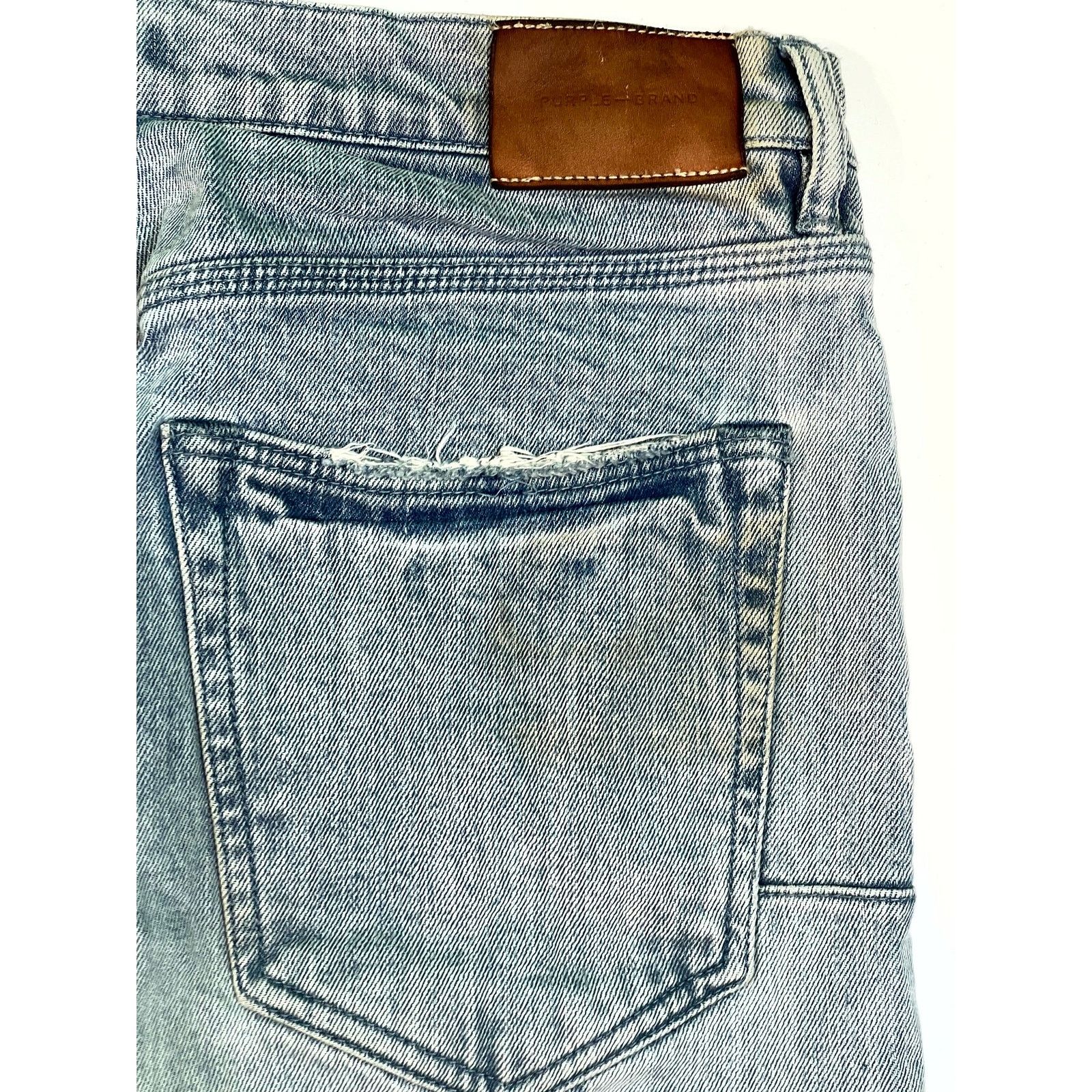 Purple Brand Purple Brand Light Wash Jeans Size US 36 / EU 52 - 3 Thumbnail