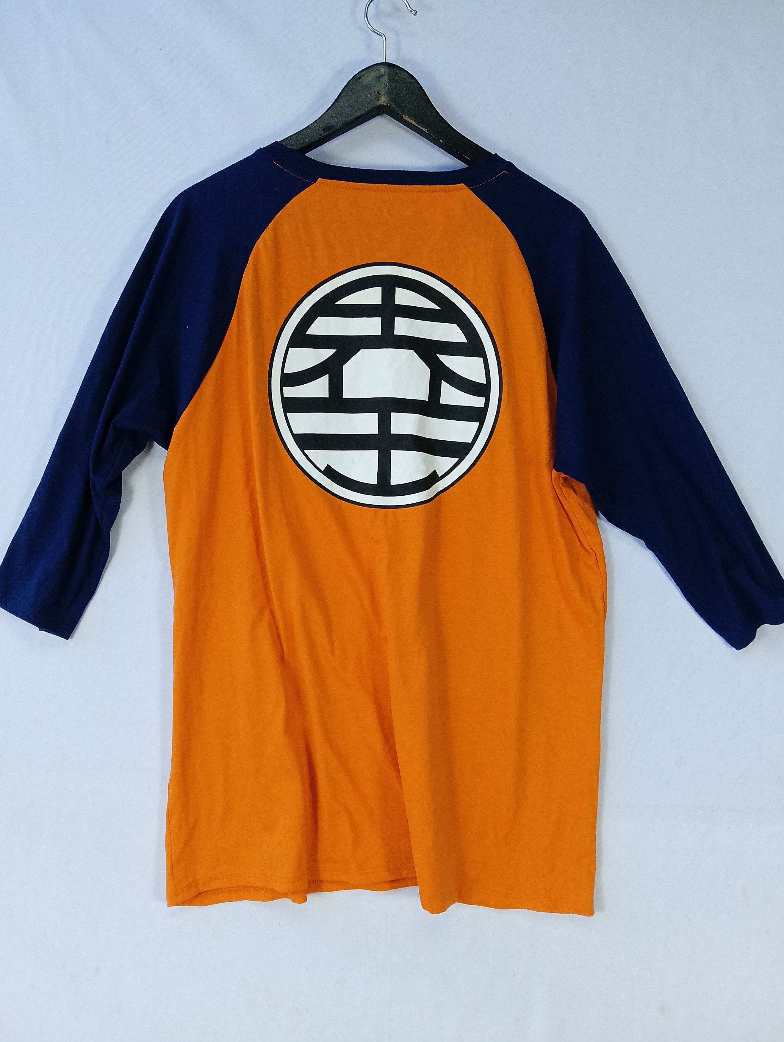 Anime dragon ball z big logo 3 quater sleeve Size US L / EU 52-54 / 3 - 3 Thumbnail