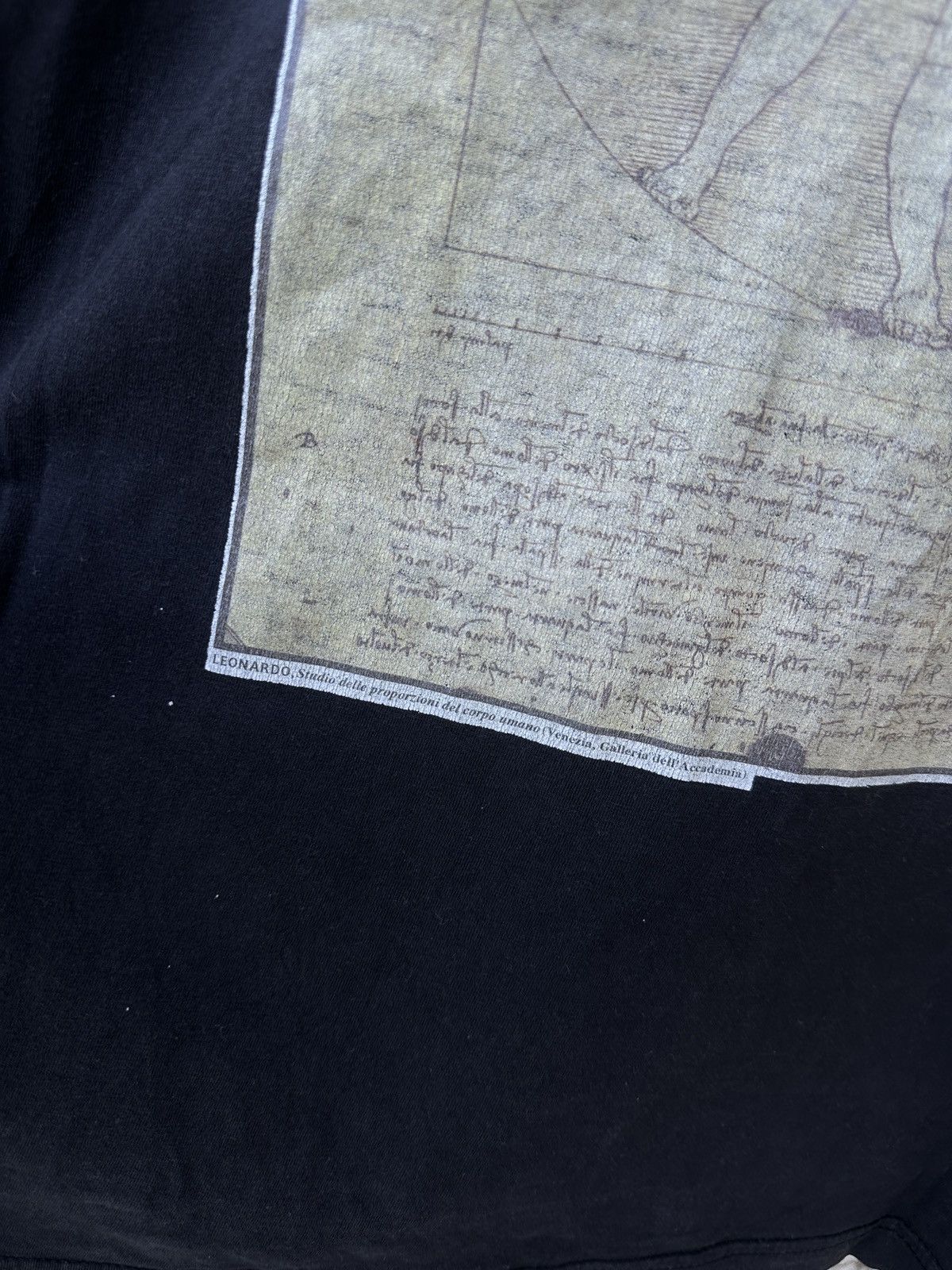 Vintage Vintage faded Leonardo da Vinci 90s tee t-shirt Size US XL / EU 56 / 4 - 4 Thumbnail