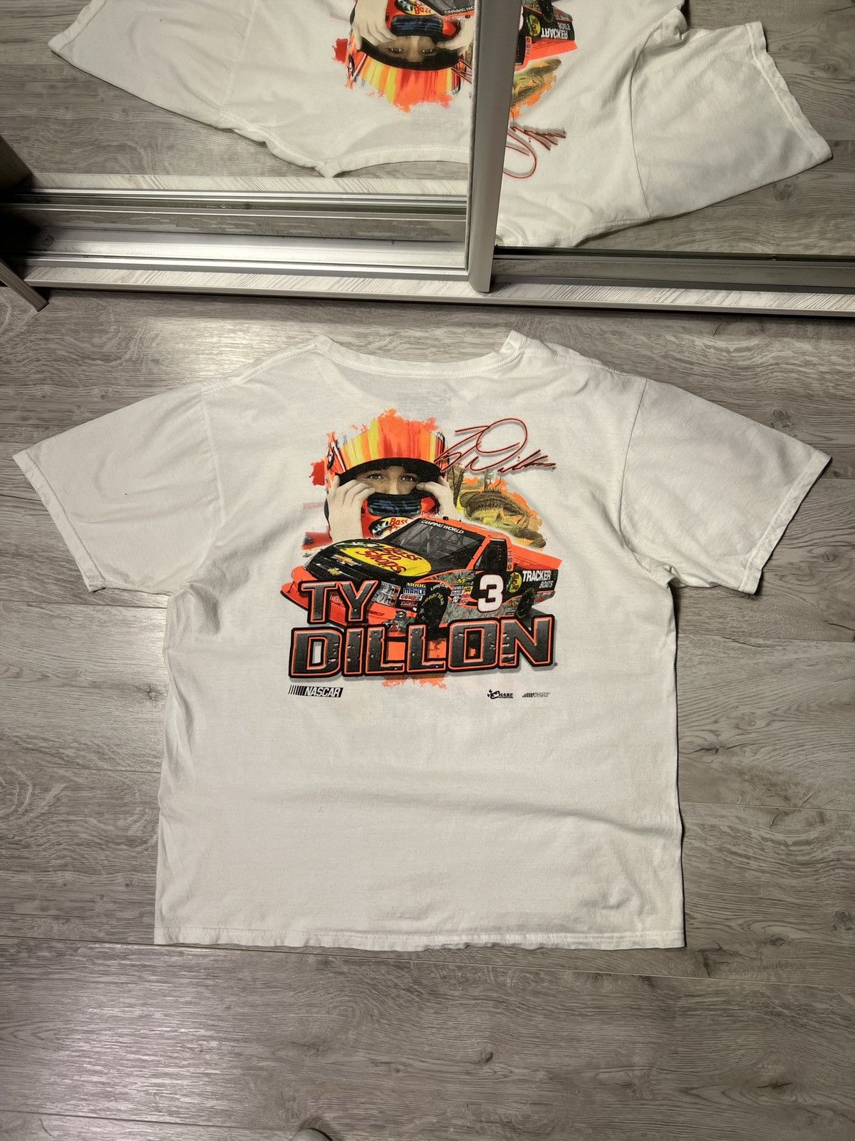 Chase Authentics NASCAR Shirt Mens XL Austin Dillon Racing Double Sided Chase Size US XL / EU 56 / 4 - 7 Thumbnail
