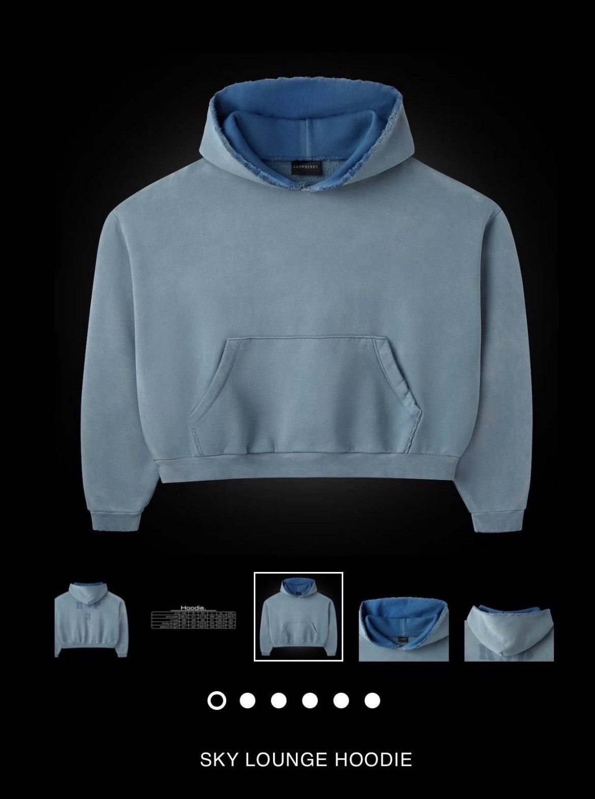 Balenciaga GV Gallery Sky Lounge Hoodie Size US XS / EU 42 / 0 - 1 Thumbnail