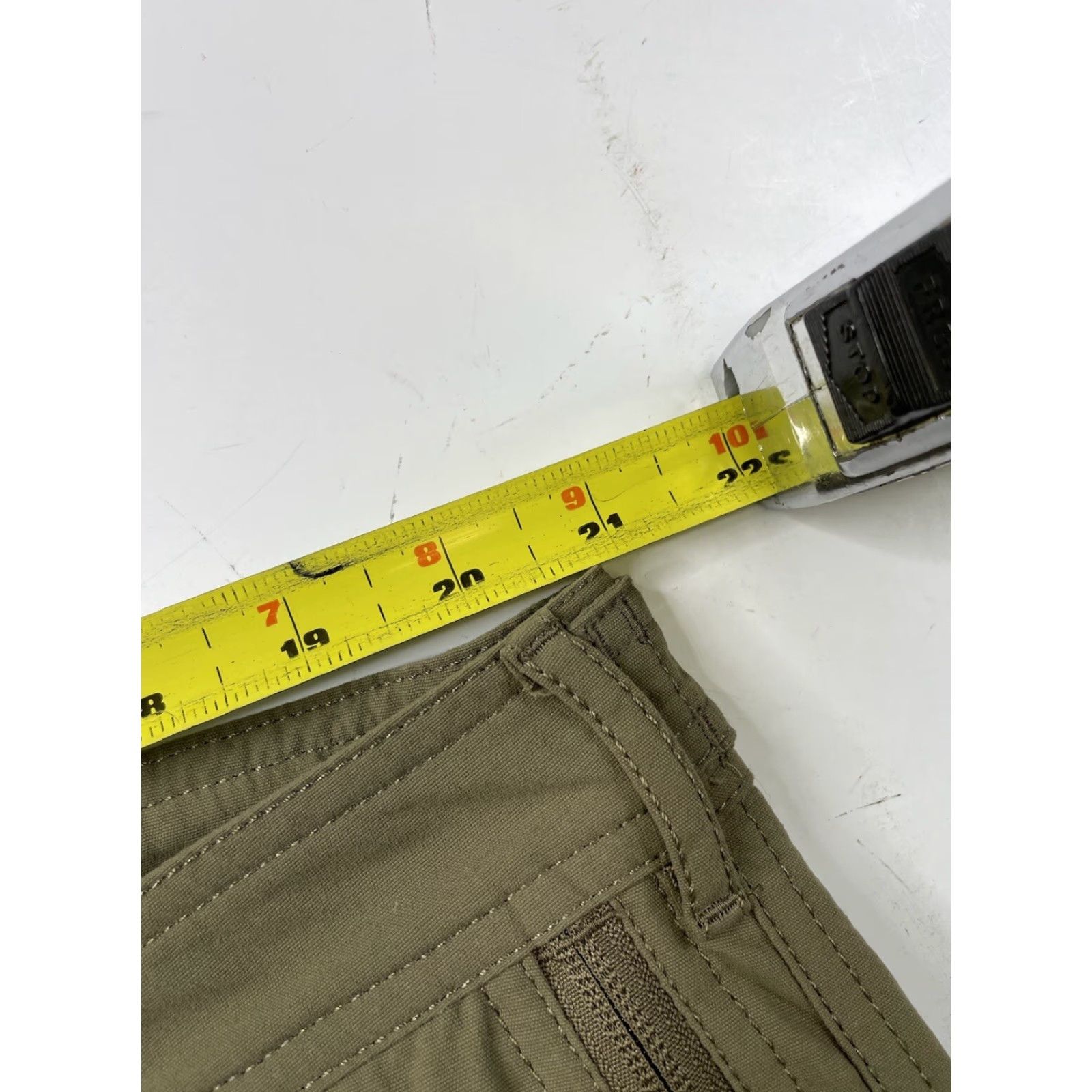 Vintage Clothing Arts P^cubed Cargo Pants Mens 40x30 Khaki Brown Tan Pockets Zip Straight Regular Size US 40 / EU 56 - 7 Thumbnail