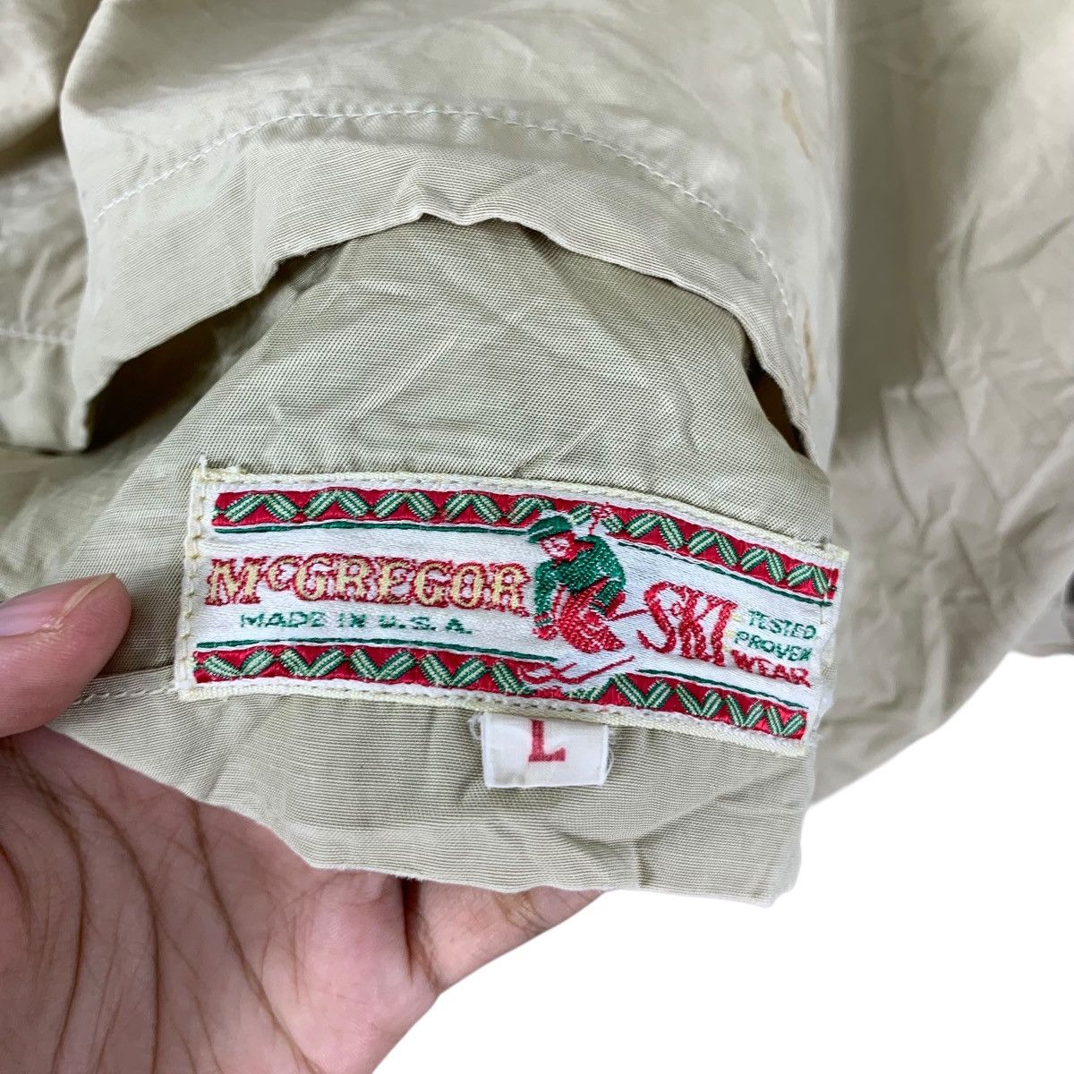 McGregor Vintage 80s MCGREGOR Made In USA Anorak Jacket Hoodie Size US L / EU 52-54 / 3 - 7 Thumbnail
