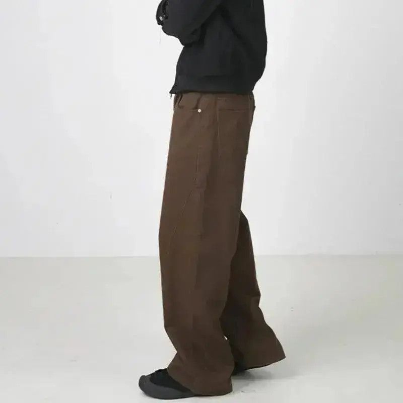 Japanese Brand Streetwear Casual Straight Trousers Wide Leg Jeans Size US 32 / EU 48 - 5 Thumbnail