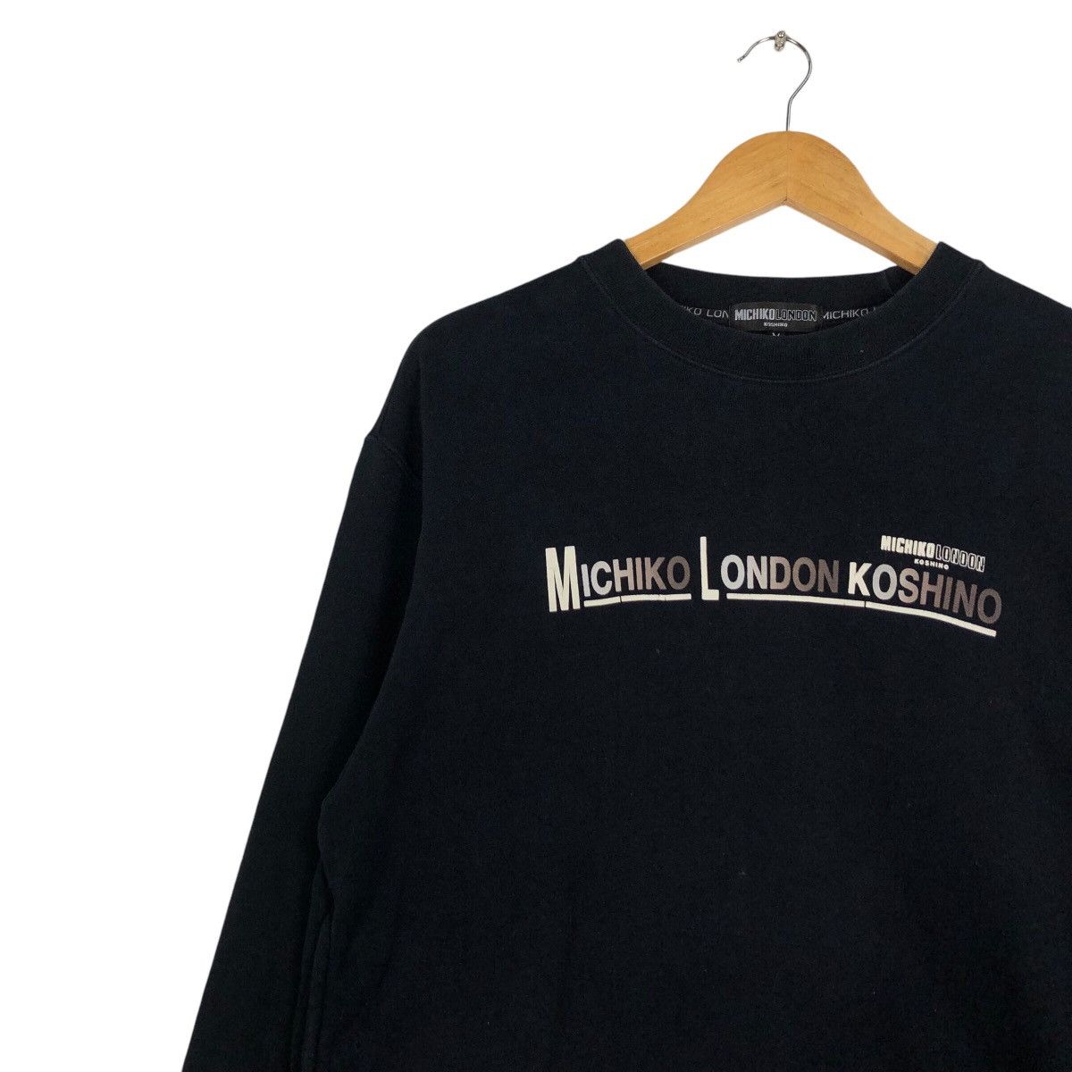 Japanese Brand × Michiko Koshino London × Vintage Michiko London Koshino Vintage Sweatshirt 90s Wear Medium Size US M / EU 48-50 / 2 - 6 Thumbnail