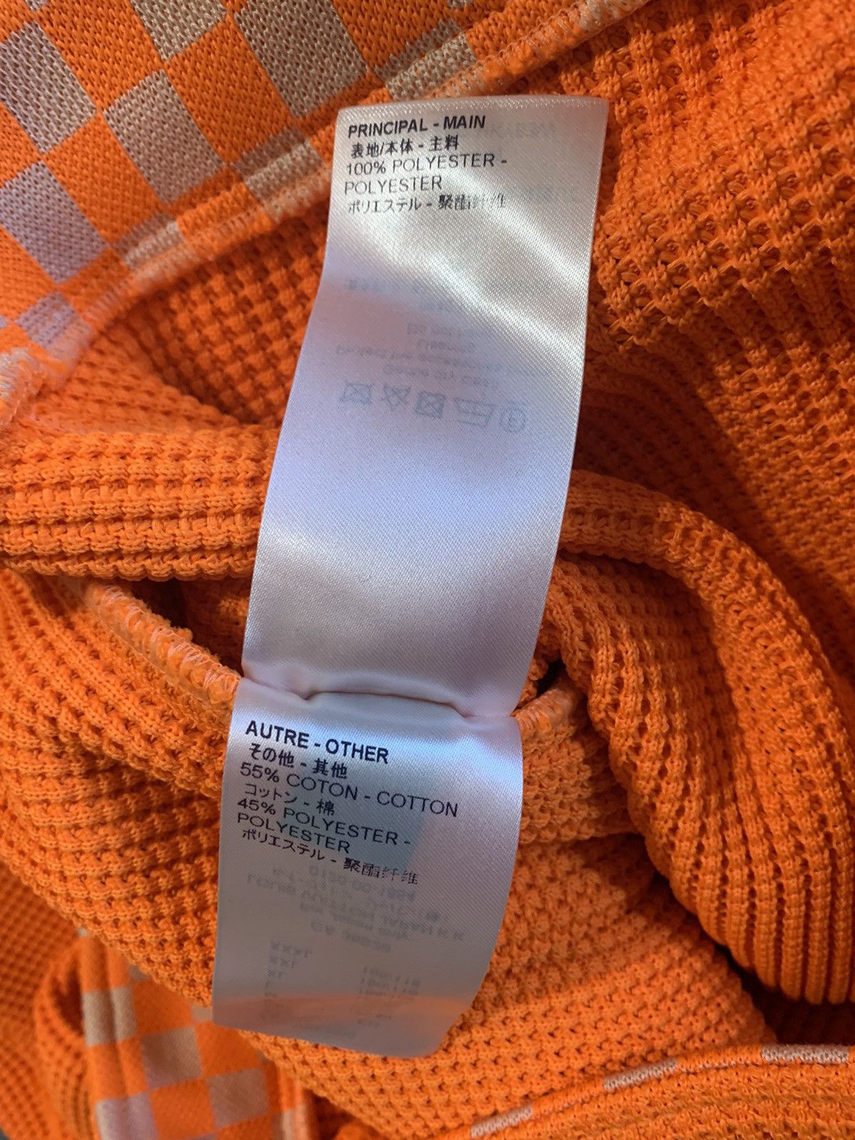 Louis Vuitton Waffle and Damier denim jacket. Size US XXL / EU 58 / 5 - 6 Thumbnail