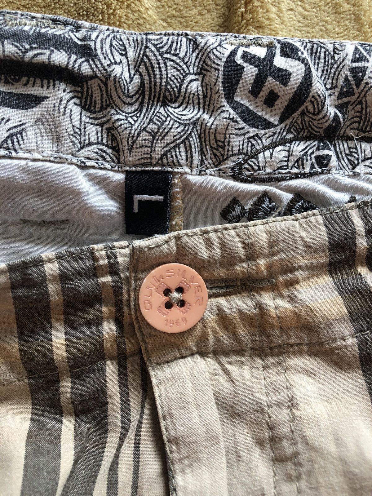 Quiksilver × Vintage RARE VINTAGE QUIKSILVER QUALITY SHORTS Size US 32 / EU 48 - 4 Thumbnail