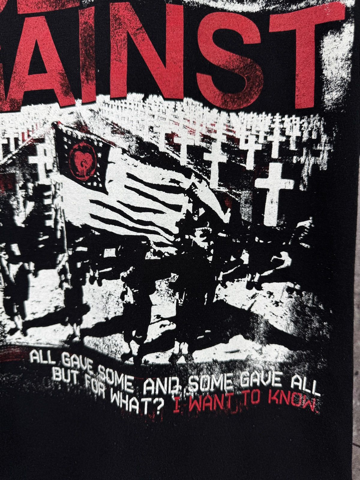 Band Tees Men’s Rise Against T-Shirt Rock Band Size Medium Size US M / EU 48-50 / 2 - 7 Thumbnail