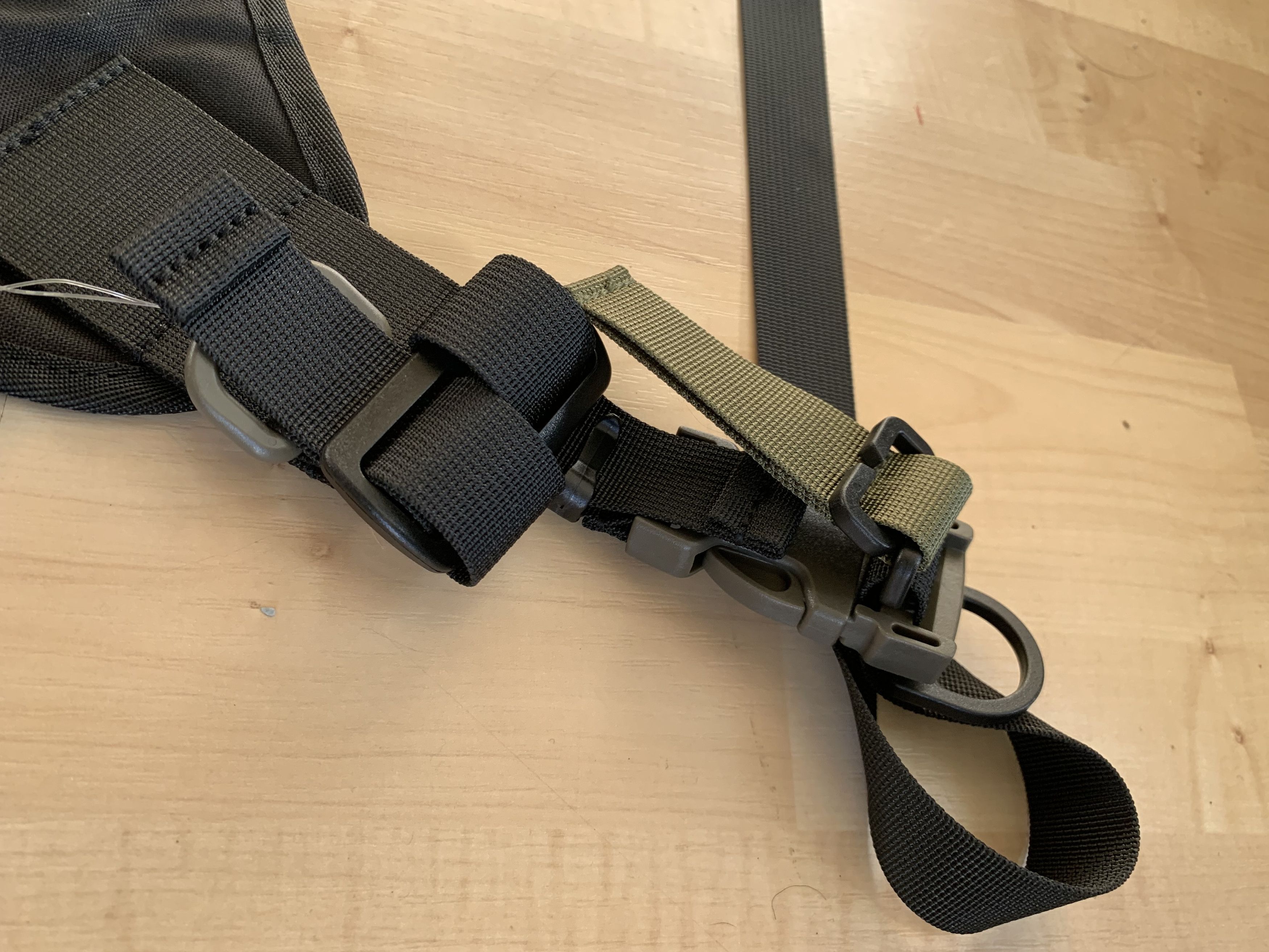 Other 500D Cordura 3A-1 Messenger Bag DIY Green Zip Size ONE SIZE - 5 Thumbnail