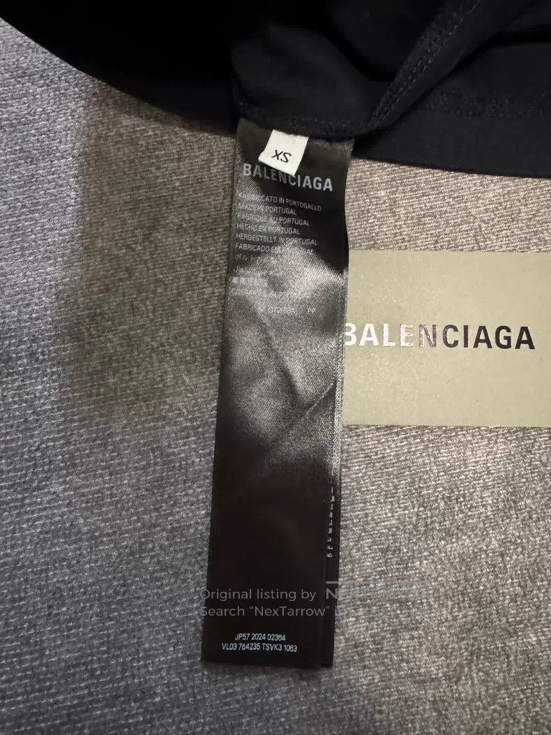 Balenciaga Balenciaga 520 Limited Edition Tag T-Shirt, Black Size US XS / EU 42 / 0 - 4 Thumbnail