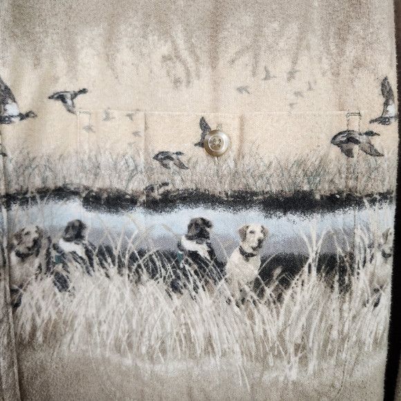 Cabelas Cabela's Chamois Hunting Dog Dogs Flannel Shirt Mens XXL Size US XXL / EU 58 / 5 - 3 Thumbnail