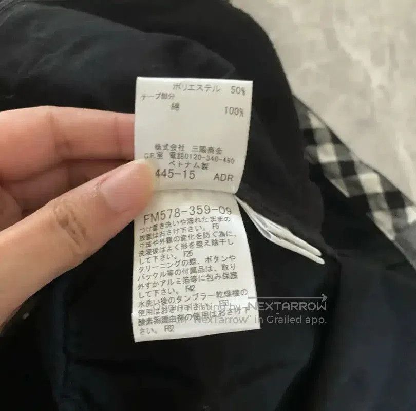 Burberry Burberry Black Cotton Off-Shoulder Dress. Size M / US 6-8 / IT 42-44 - 4 Thumbnail