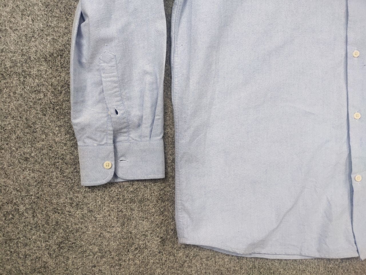 Japanese Brand QR. Design Casual blue Japan style Long sleeve button Shirt Size US L / EU 52-54 / 3 - 5 Thumbnail