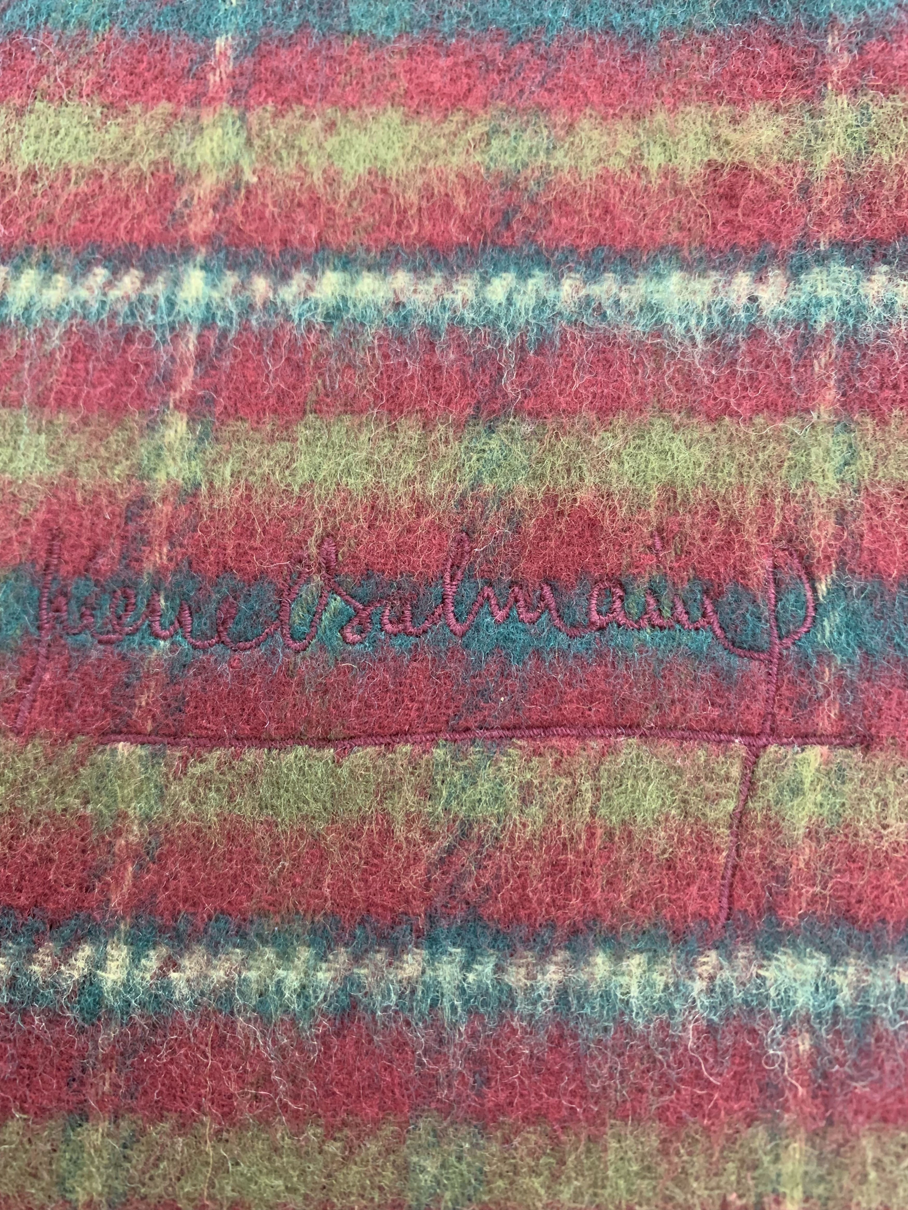 Pierre Balmain Pierre Balmain Scarf Wool Muffler Neck Wrap BL3026 Size ONE SIZE - 4 Thumbnail