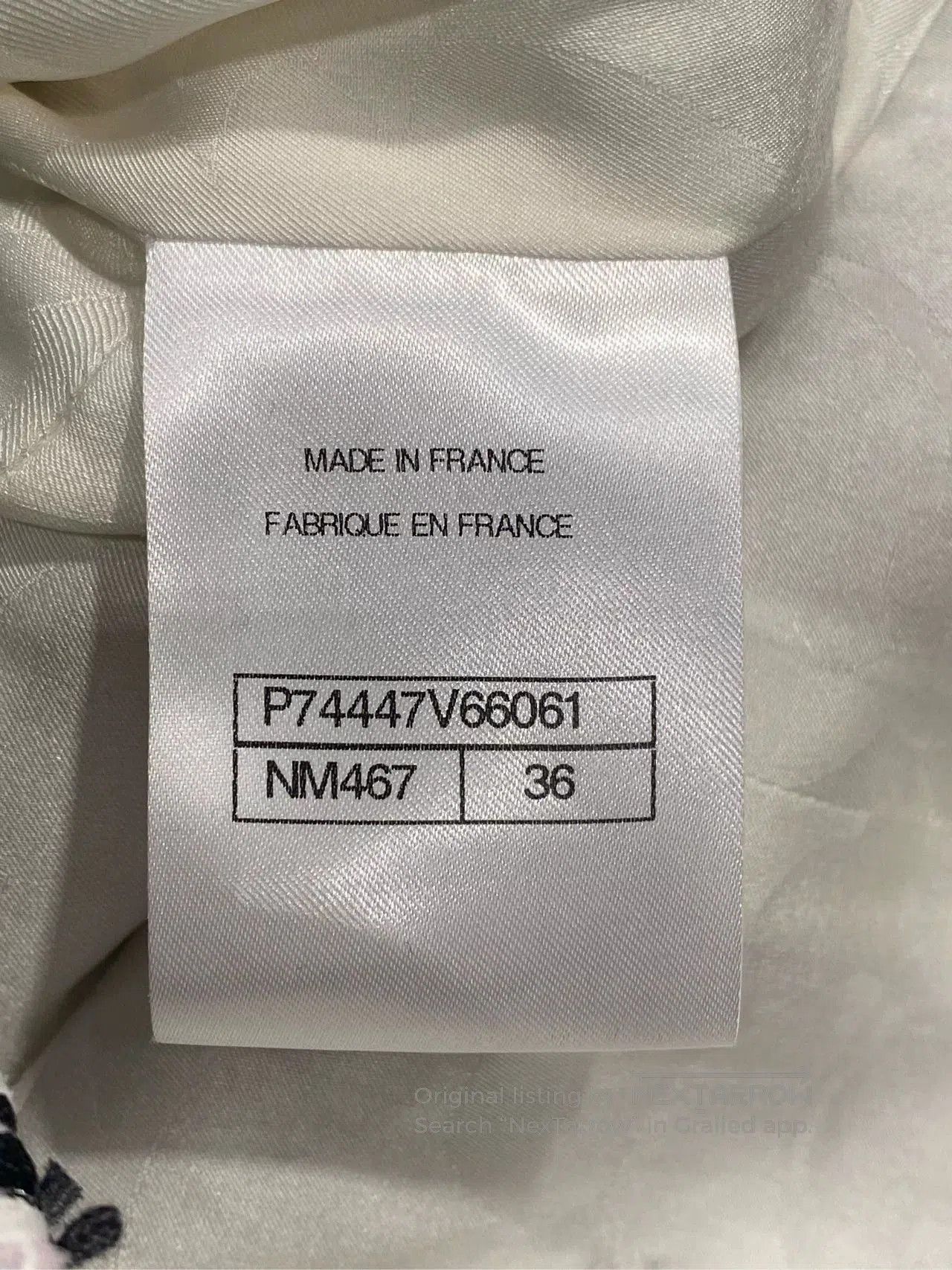 Chanel Chanel 2023 Plaid Collar Jacket FR36. Size US XS / EU 42 / 0 - 6 Thumbnail