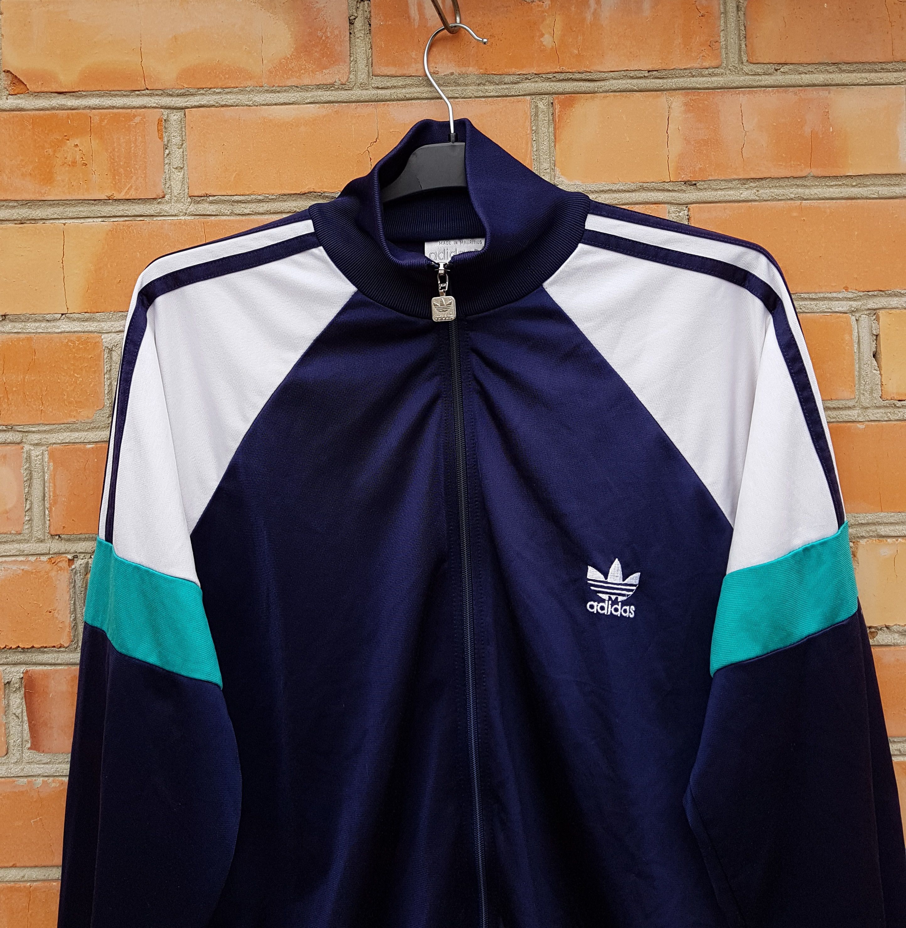 Adidas VTG 80s Adidas Full Zip Track Top Jacket Vintage sz 38/40 Size US M / EU 48-50 / 2 - 2 Thumbnail