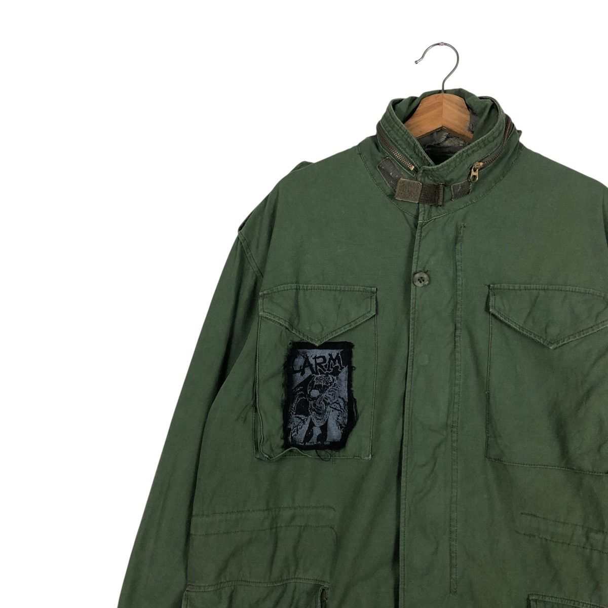 Japanese Brand × Vintage 🔥VINTAGE CHORE MILITARY JACKET CARGO MULTI POCKETS Size US M / EU 48-50 / 2 - 9 Thumbnail