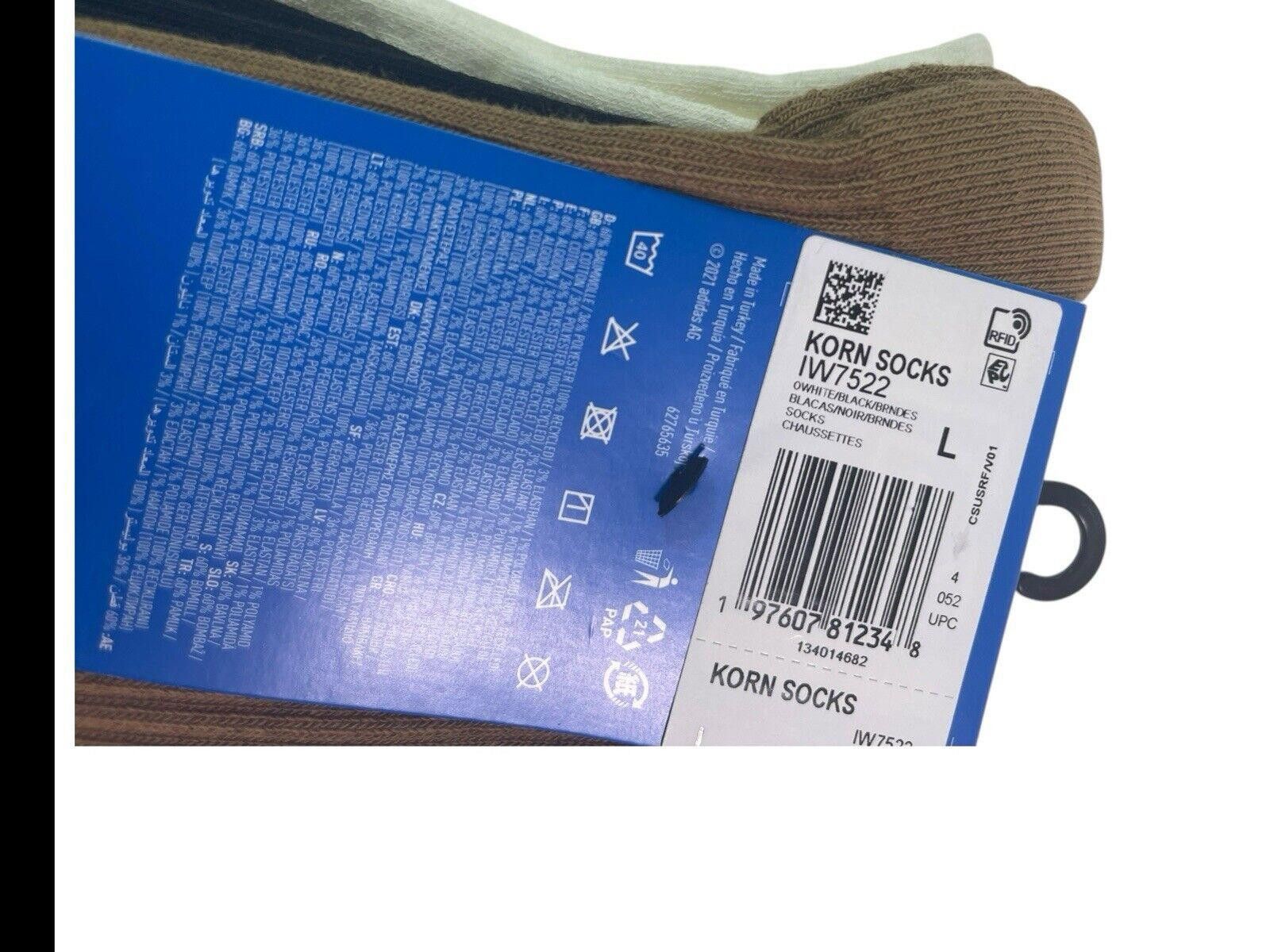 Adidas Adidas x Korn Socks Limited Edition 3 Pack Large (8.5-10) Size ONE SIZE - 8 Thumbnail