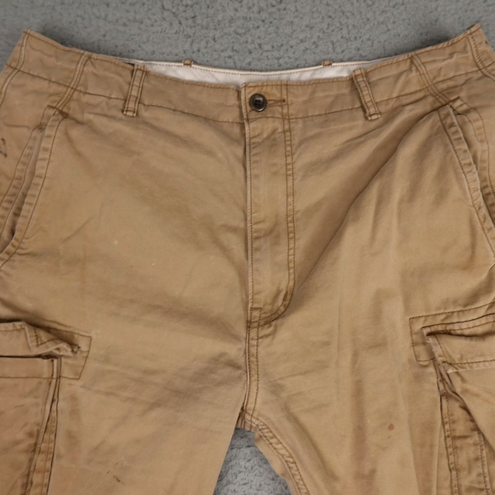 Levi's Levi's Pants Mens 36 Khaki Tan Cargo Utility Canvas Workwear Multi Pocket Grunge 90s Size US 36 / EU 52 - 5 Thumbnail