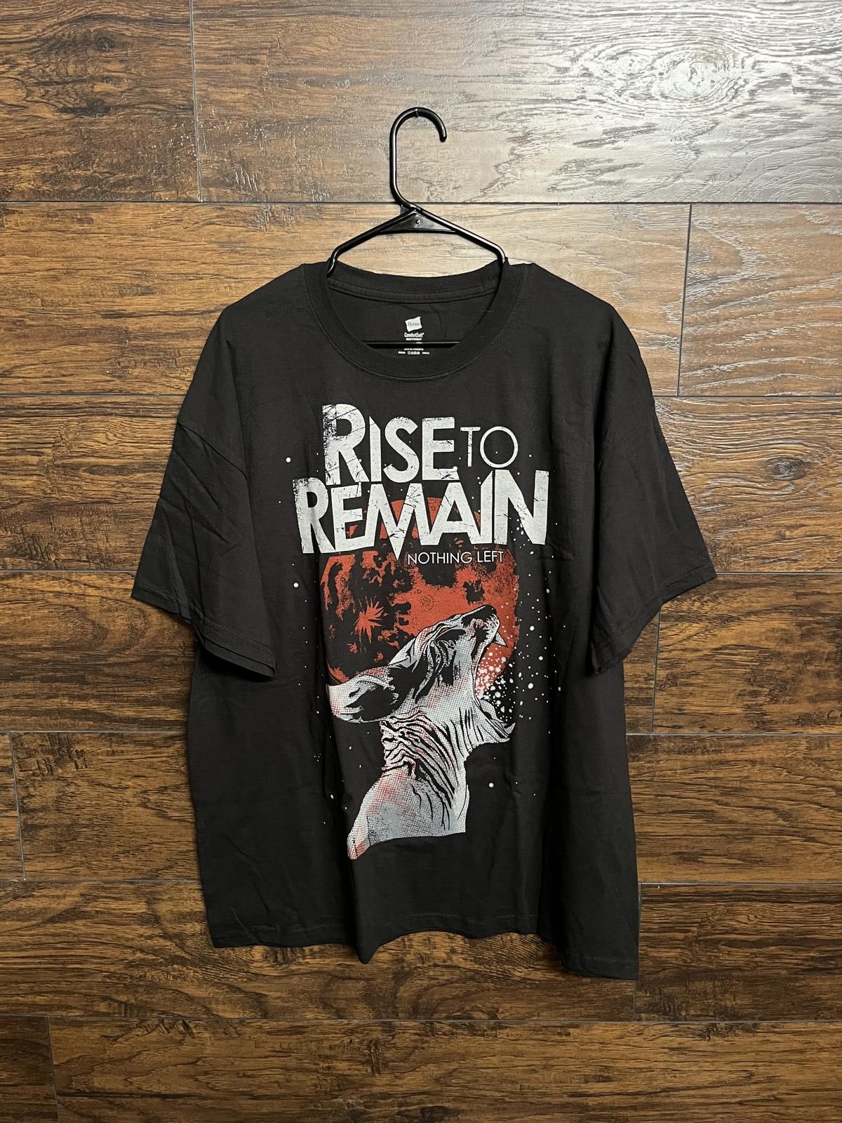 Designer Rise to Remain Band Tee - Nothing Left Promo T-shirt XL Size US XL / EU 56 / 4 - 1 Thumbnail