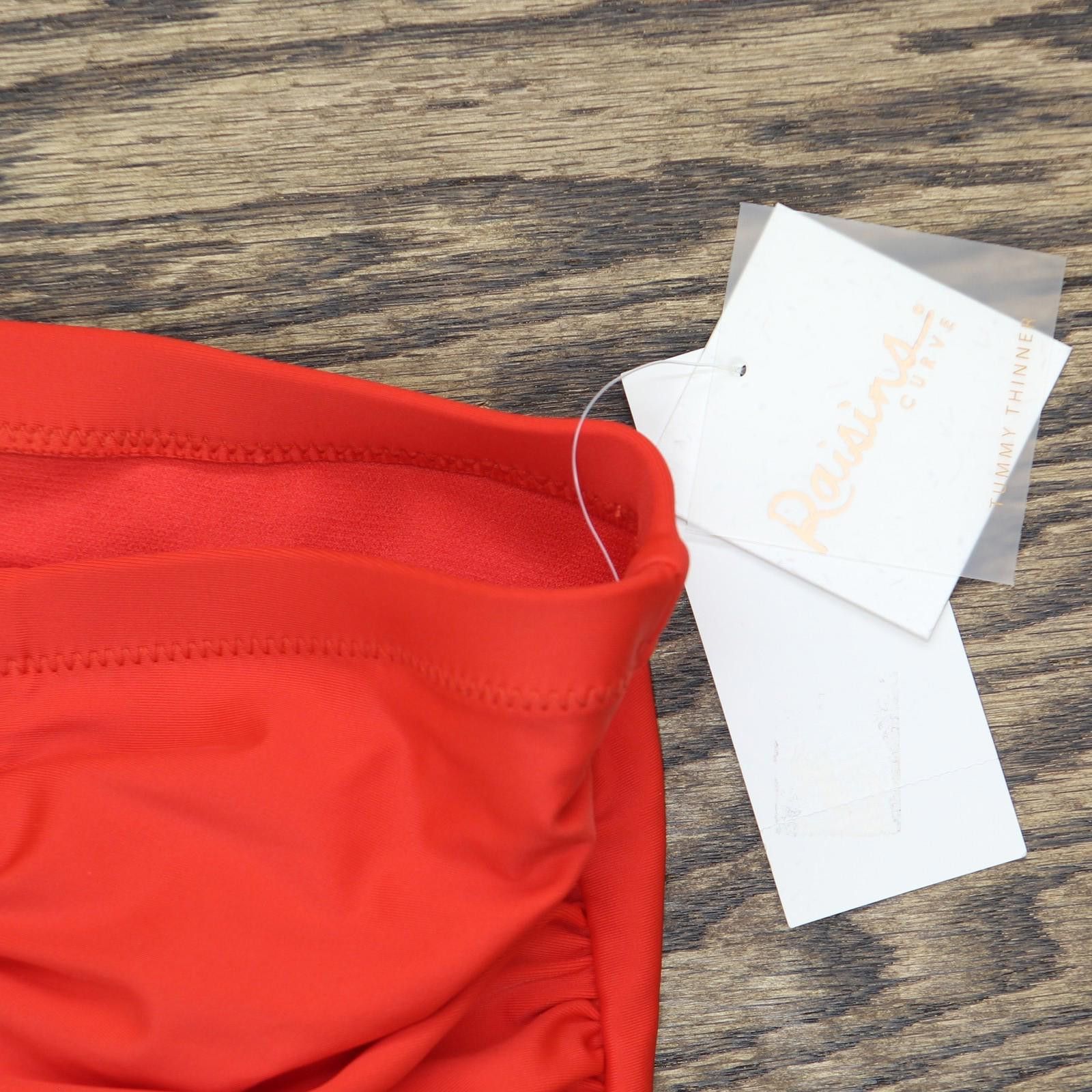 Other Nwt Raisins Plus Size Costa Bikini Bottom L840061 Red 16w Size ONE SIZE - 3 Thumbnail