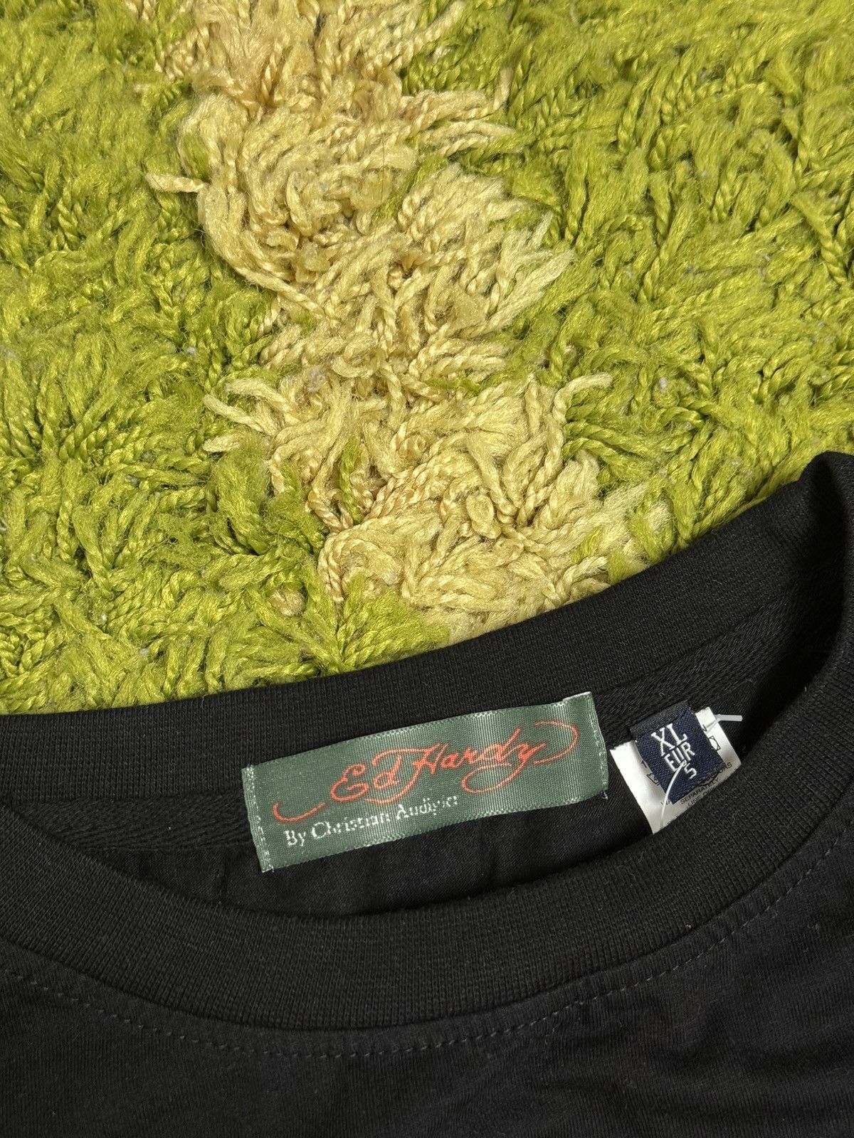 Christian Audigier × Ed Hardy × Vintage Vintage Ed Hardy T-shirt Y2K Size US XL / EU 56 / 4 - 2 Thumbnail