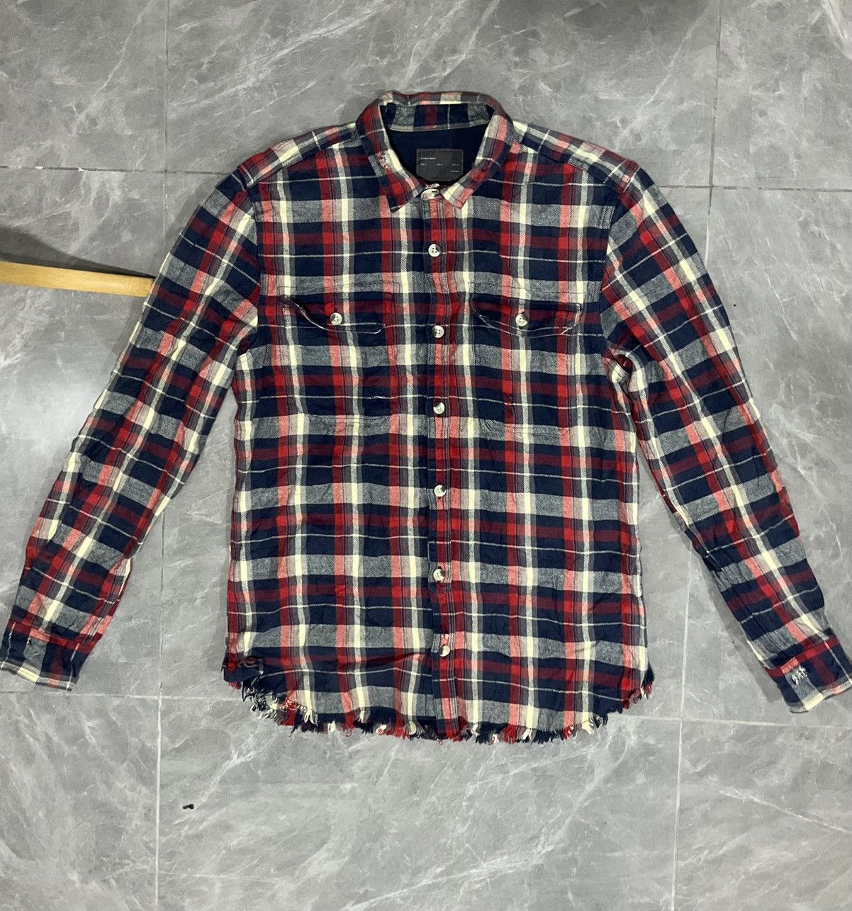 Flannel × Zara Flannel Zara Man shirt vintage streetwear size Medium Size US M / EU 48-50 / 2 - 1 Thumbnail
