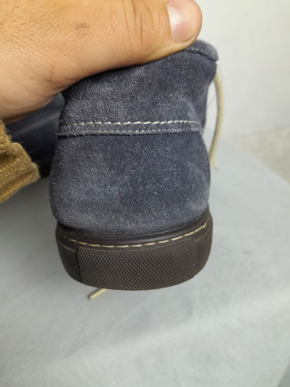 Corneliani Corneliani ID Blue Suede Desert Boots Made in Italy Size US 10.5 / EU 43-44 - 8 Thumbnail