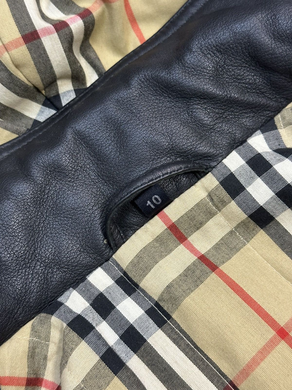 Burberry 🔥RARE🔥 Vintage Burberry London Leather Jacket Size US M / EU 48-50 / 2 - 7 Thumbnail