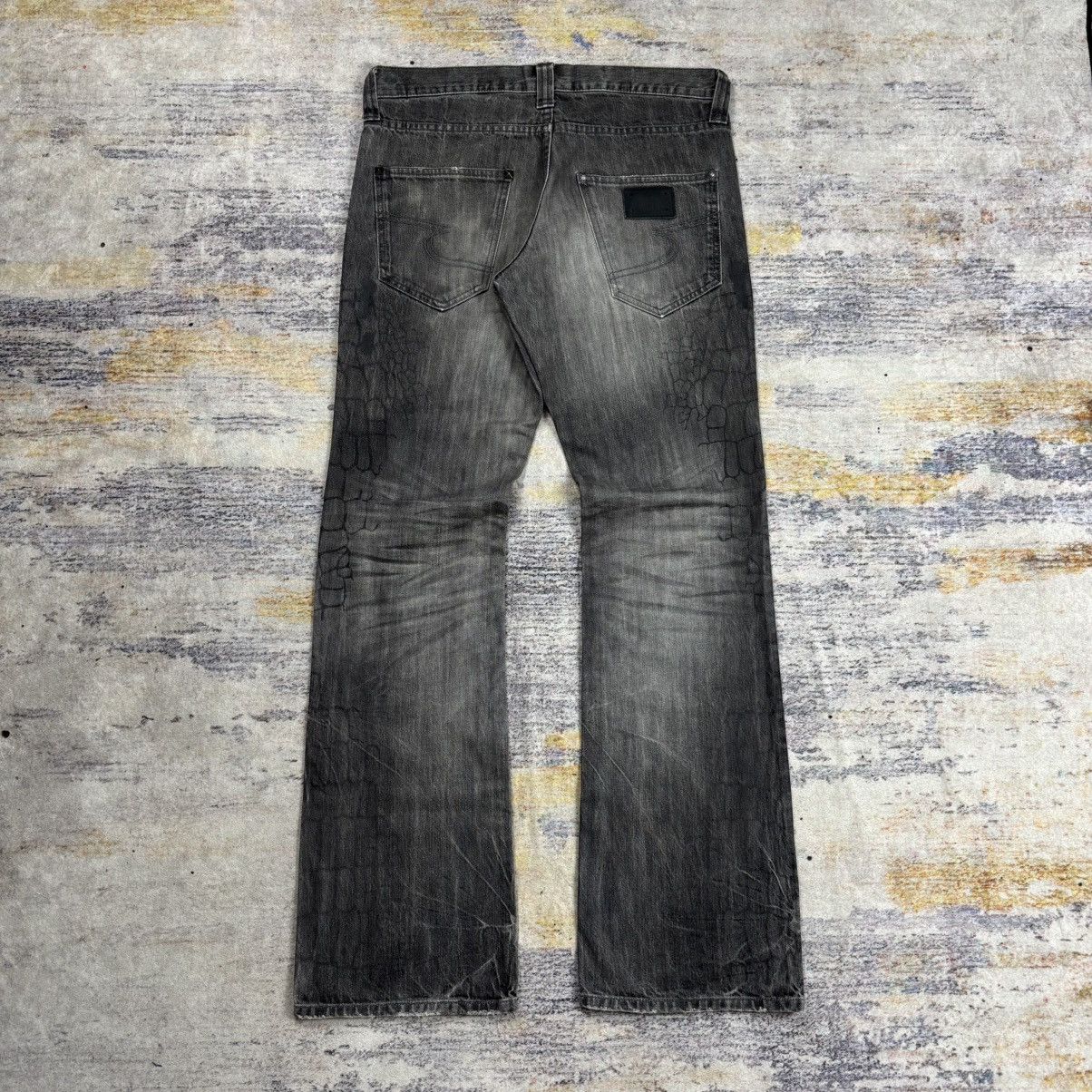 semanticdesign Semantic design studded spider web flared jeans Size US 33 - 3 Thumbnail