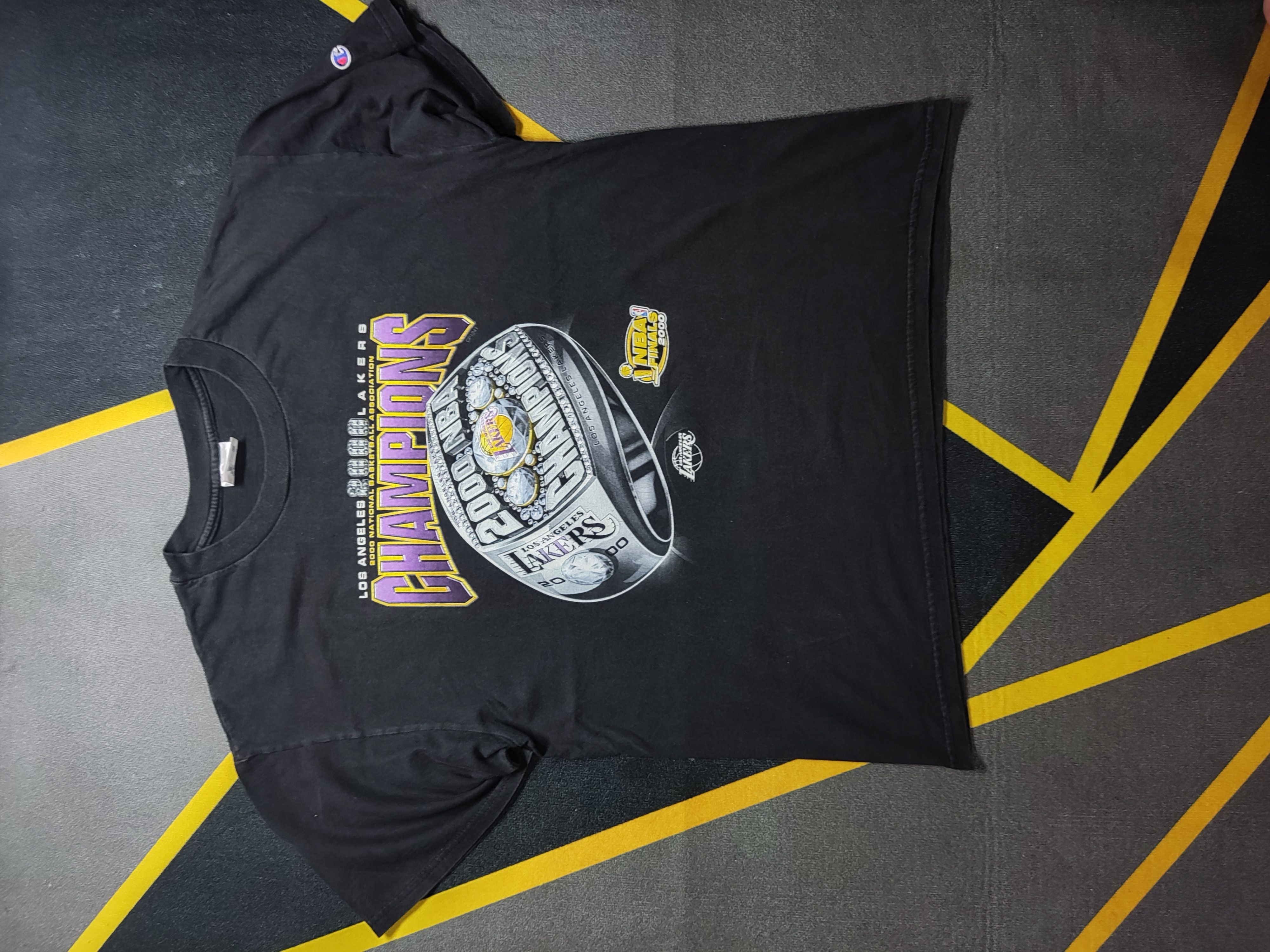 Champion × NBA 2000 LAKERS CHAMPIONS RING TEE - L Size US L / EU 52-54 / 3 - 4 Thumbnail
