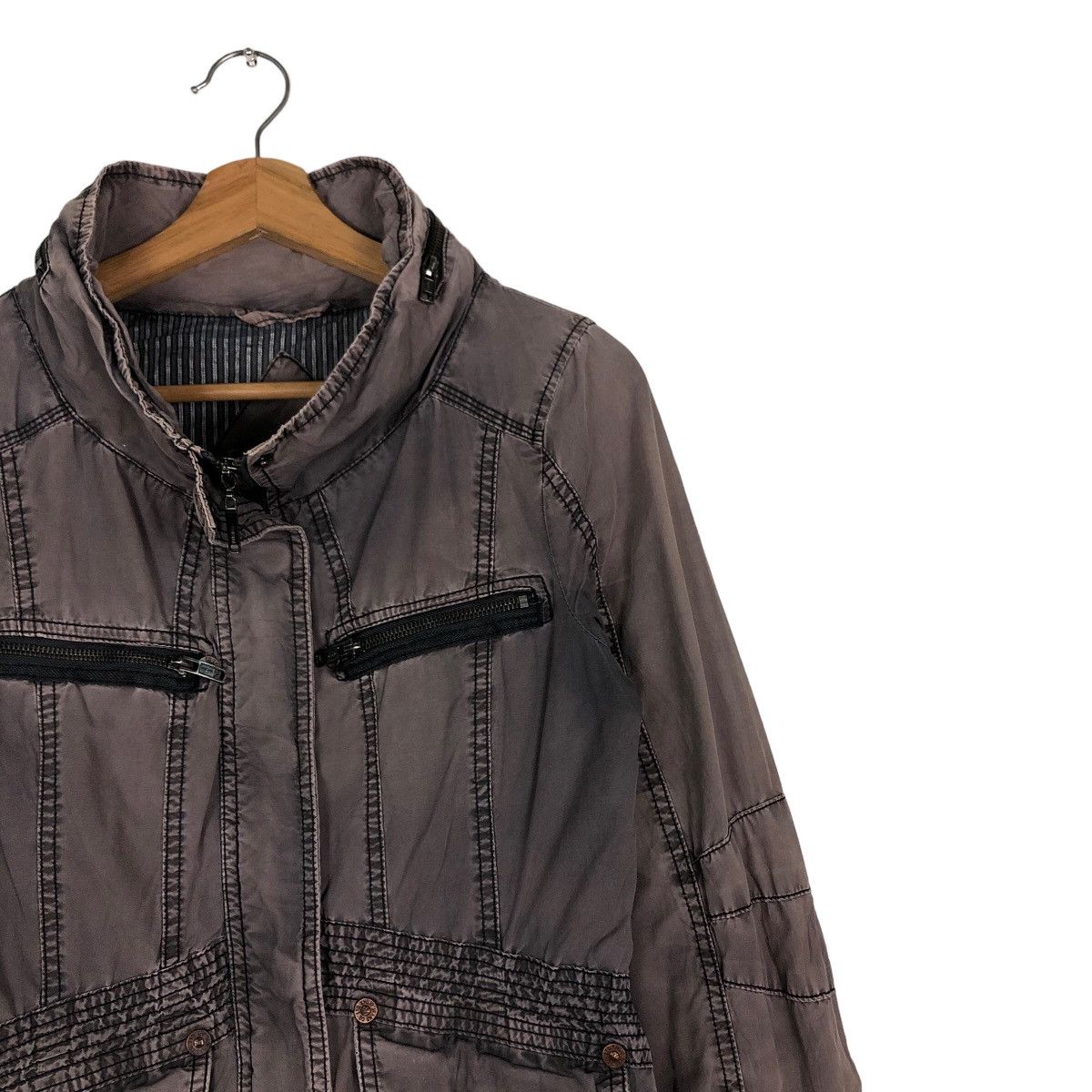 Japanese Brand 🔥Vintage Biker Jacket Bondage Design Khujo Issey Miyake Size US S / EU 44-46 / 1 - 6 Thumbnail
