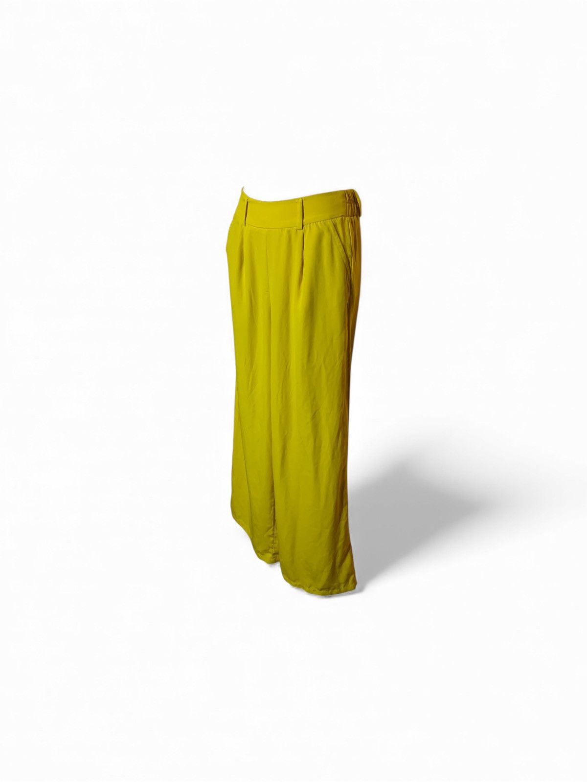 Forever 21 Yellow Wide Legged Pants (item#10108) Size 24" / US 00 / IT 34 - 6 Thumbnail