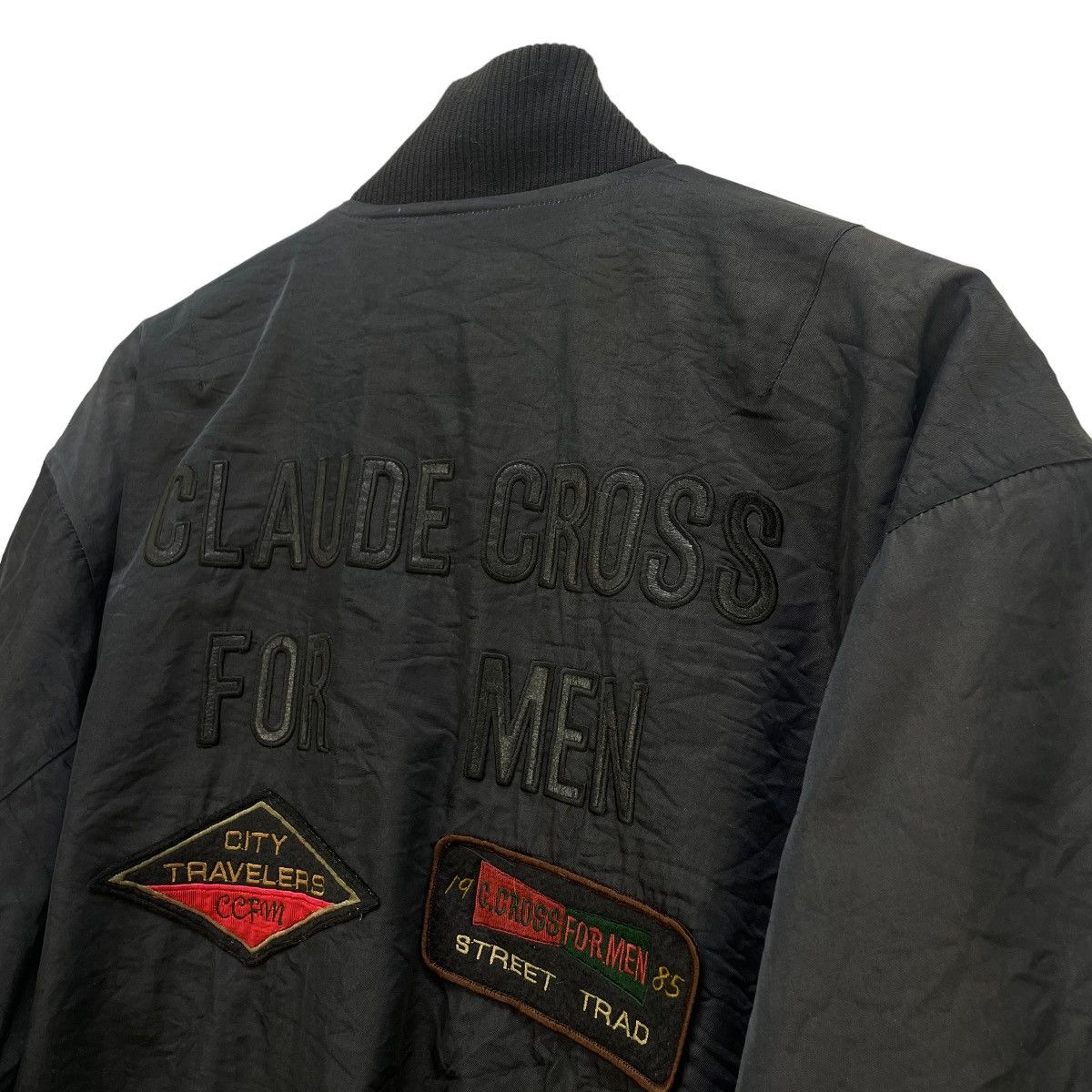 Japanese Brand Vintage Japanese Brand Cross For Men Quilted Bomber Jacket Size US M / EU 48-50 / 2 - 6 Thumbnail