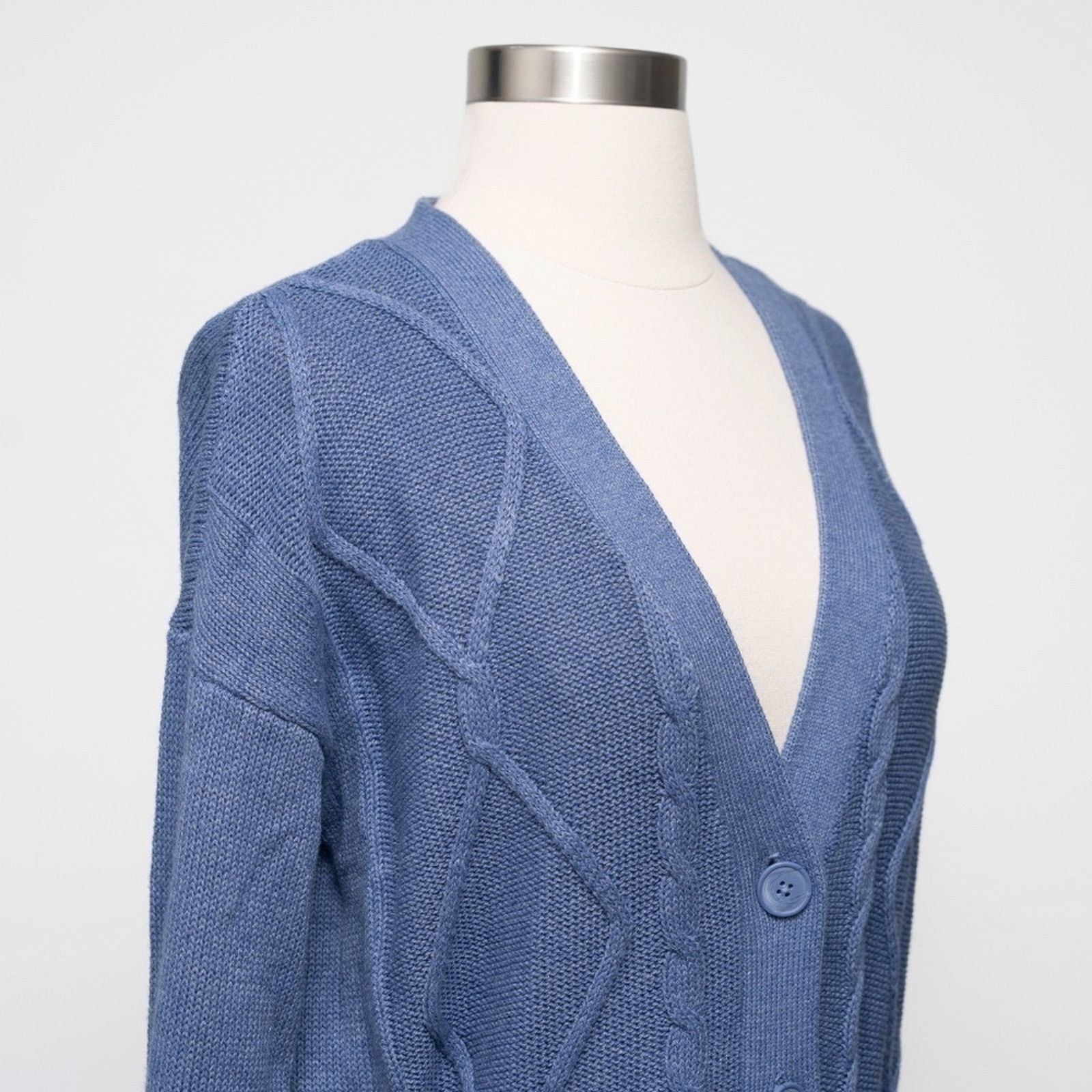 L'AGENCE L'agence. Mica Belted Cable Cardigan. Size XS / US 0-2 / IT 36-38 - 5 Thumbnail
