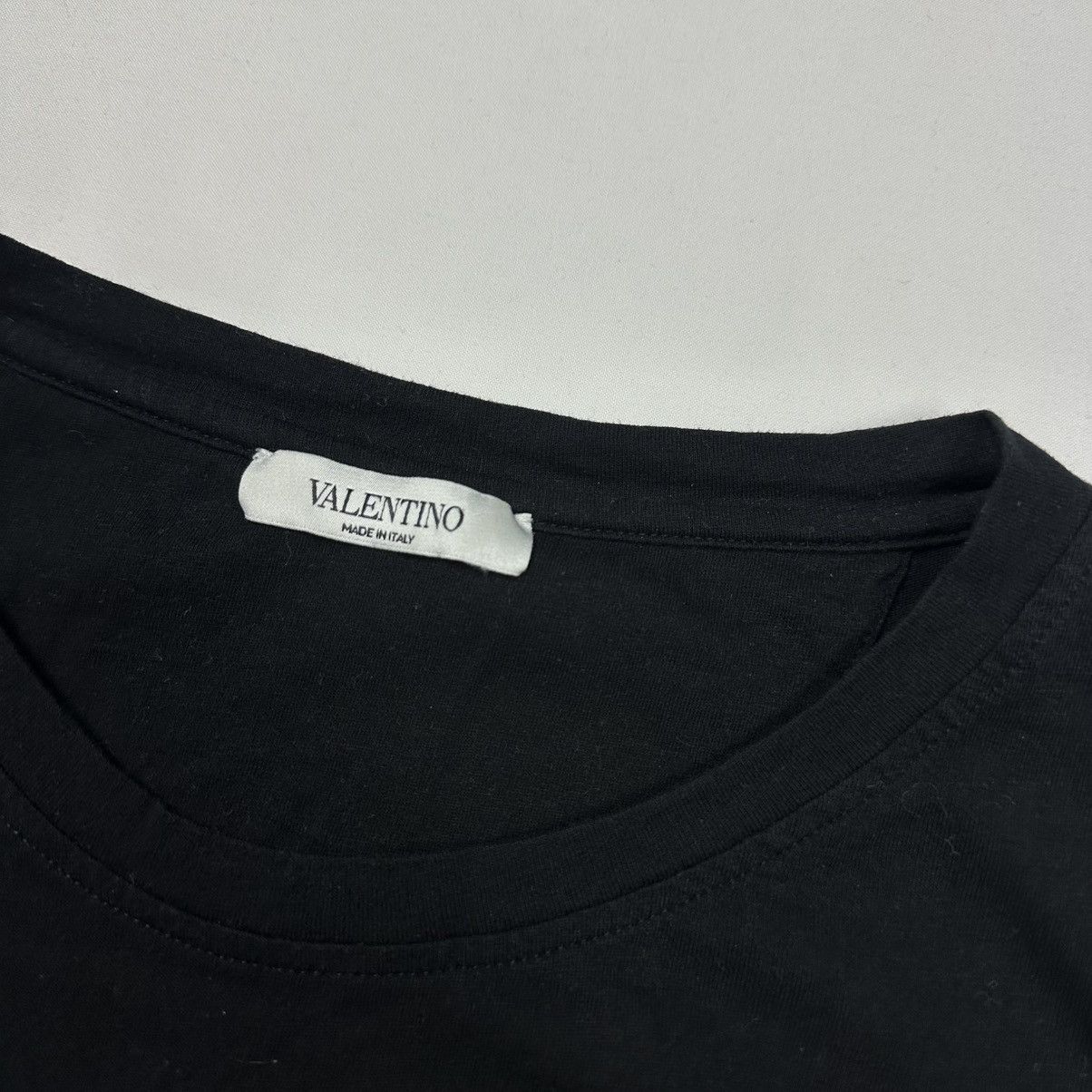 Valentino SS20 Valentino x Jamie Reid Star Graphic Distressed Tee Punk Size US M / EU 48-50 / 2 - 2 Thumbnail