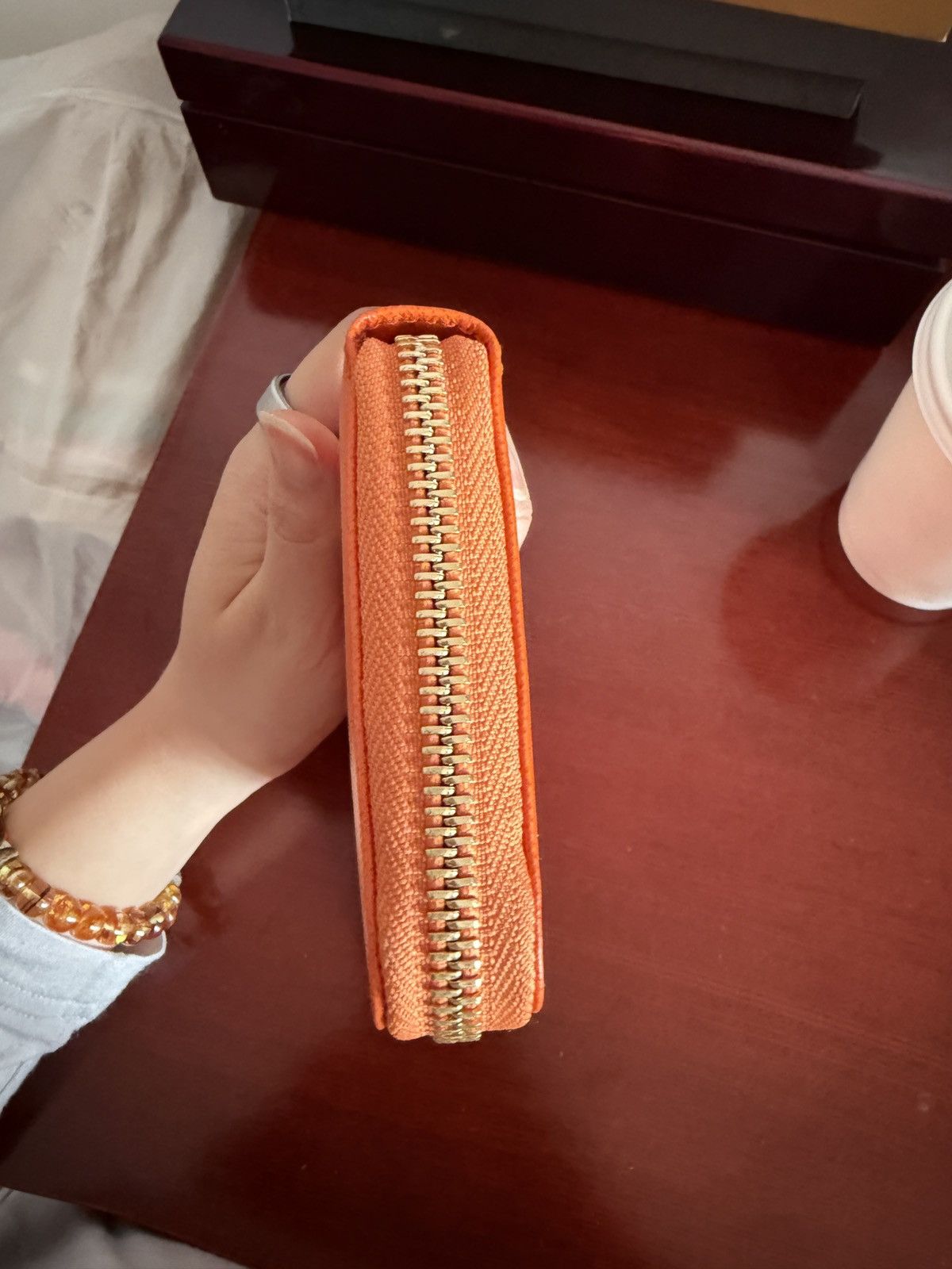 Salvatore Ferragamo Salvatore Ferragamo Orange wallet Size ONE SIZE - 5 Thumbnail