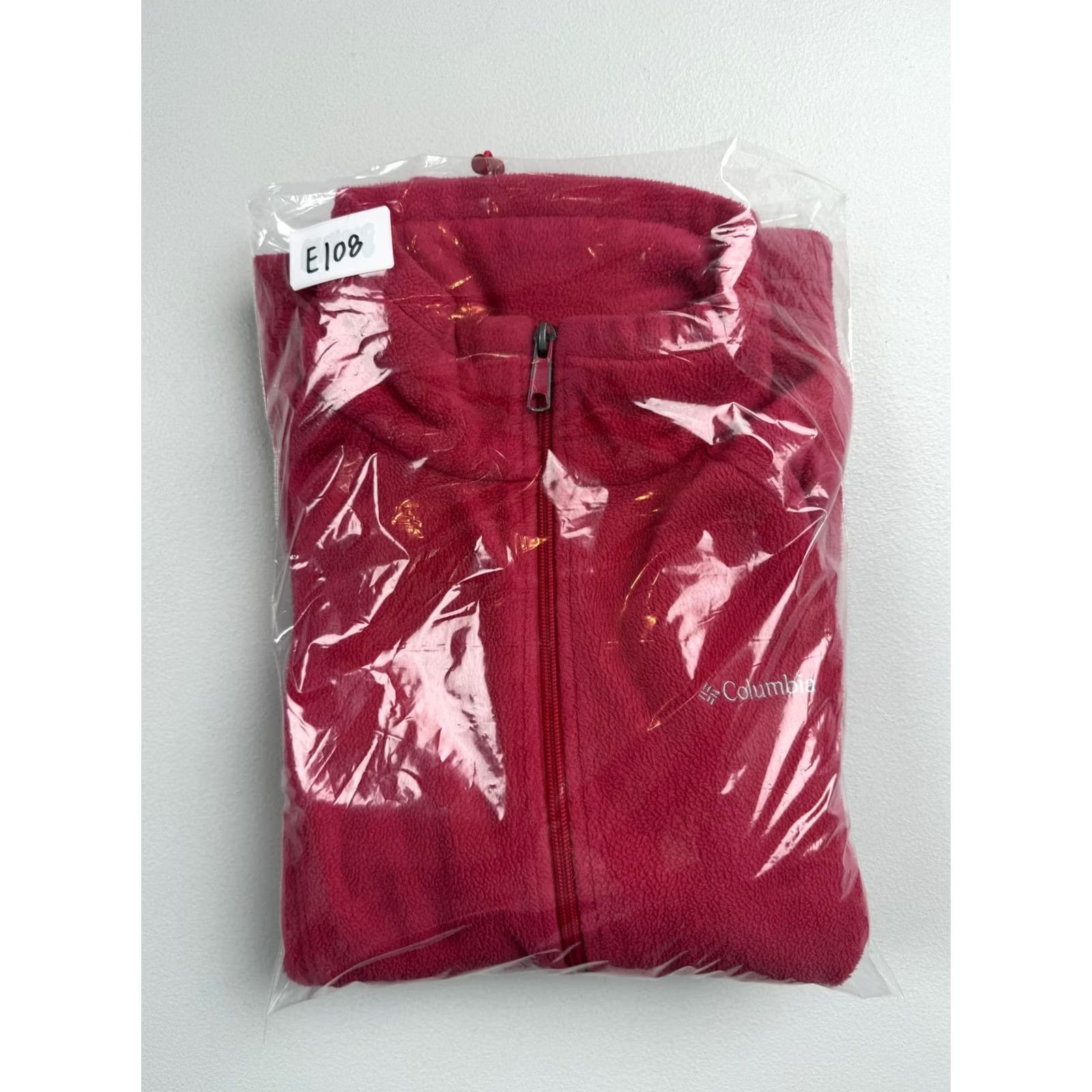 Pinko Columbia Fleece Jacket Womens L Pink Full Zip Pockets Outdoor Lightweight Layering Jacket/Coat Womens Size L / US 10 / IT 46 - 8 Thumbnail
