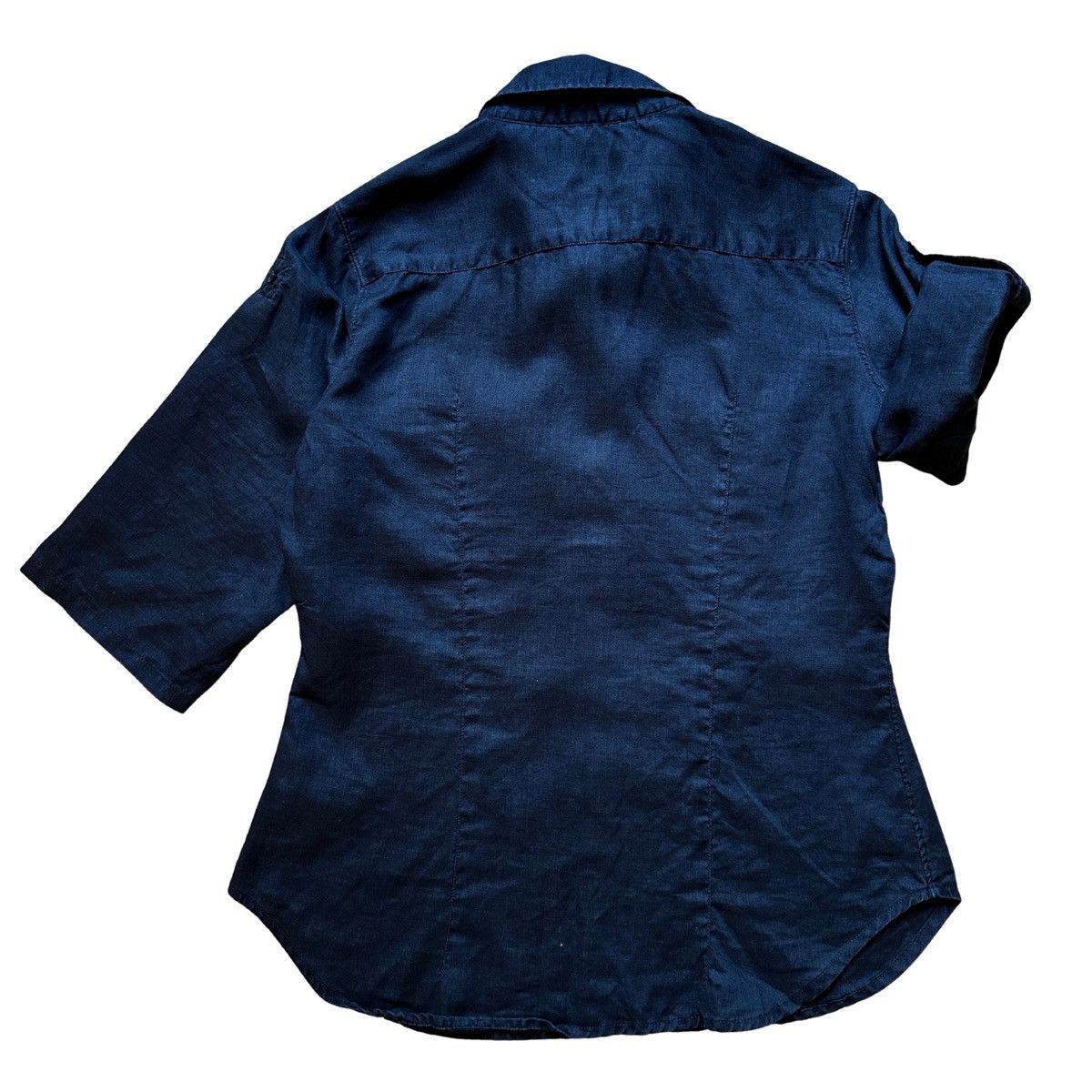 Tommy Hilfiger Tommy Hilfiger Women’s 100% Linen Button-Up Shirt -Size 6 Size M / US 6-8 / IT 42-44 - 2 Thumbnail