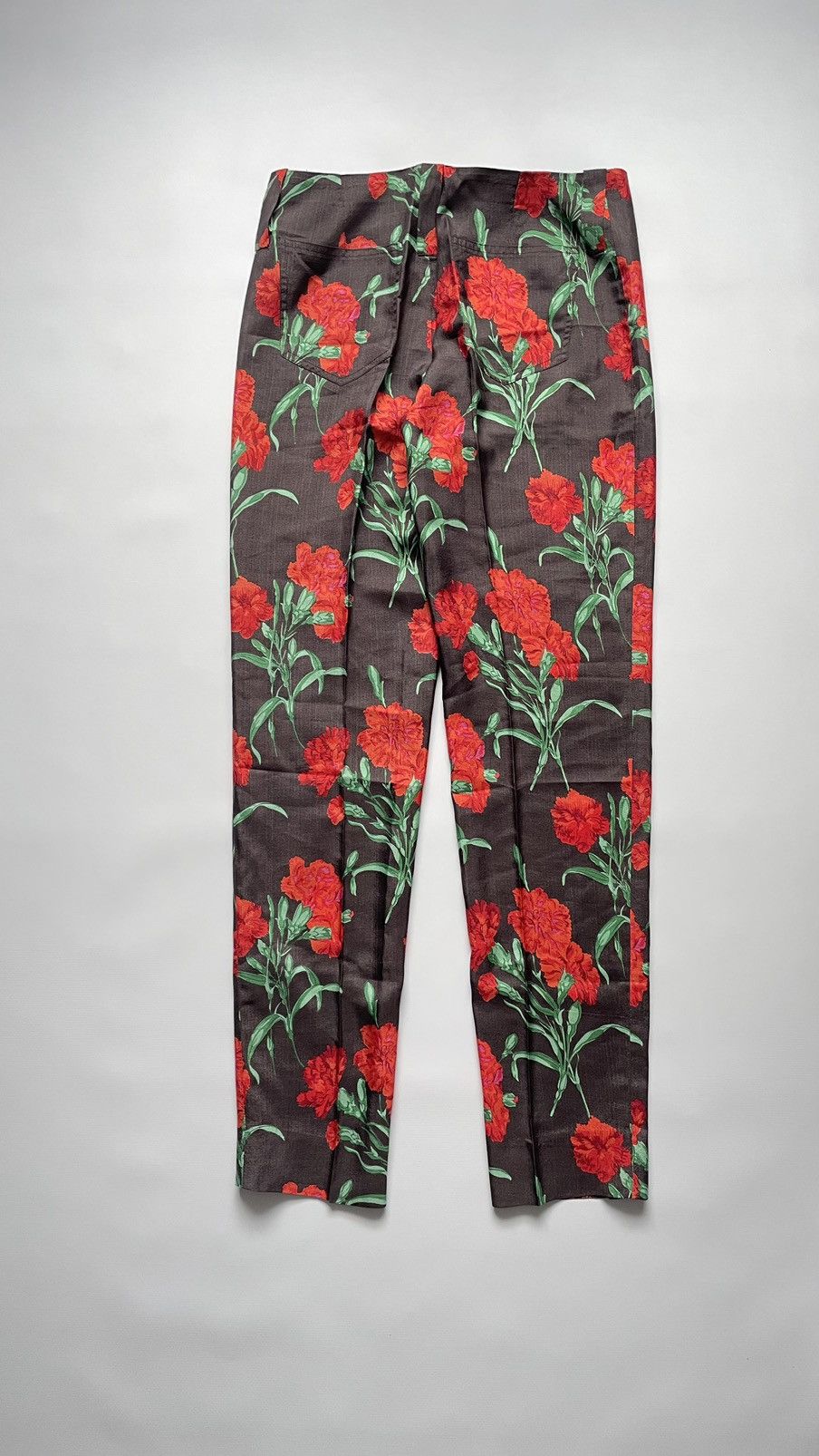 Dolce & Gabbana Dolche & Gabanna women pants Floral print Size 26" / US 2 / IT 38 - 8 Thumbnail