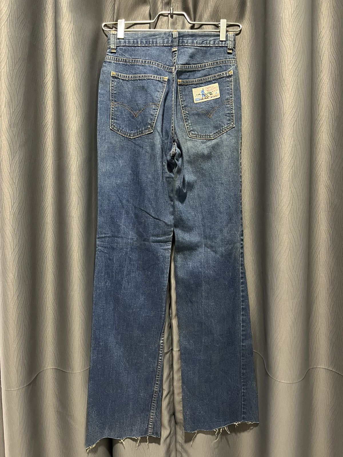 Levi's × Vintage Vtg Lady Levis for Farmers,Mechanics and Miners Jeans 70s Size 25" / US 0 / IT 36 - 2 Thumbnail