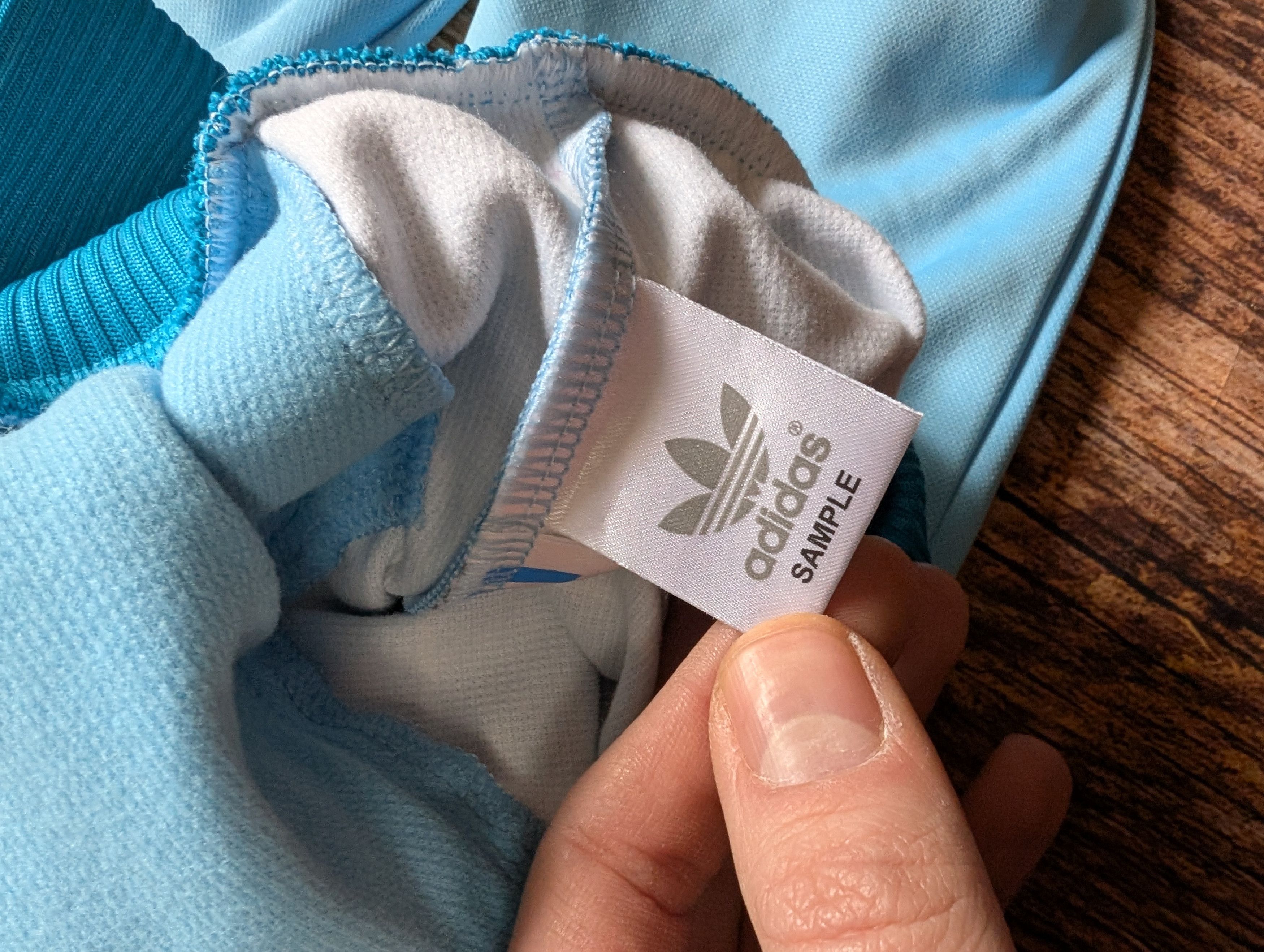 Adidas × Vintage Blue adidas vintage 80s tracksuit crewneck jacket Size US M / EU 48-50 / 2 - 5 Thumbnail