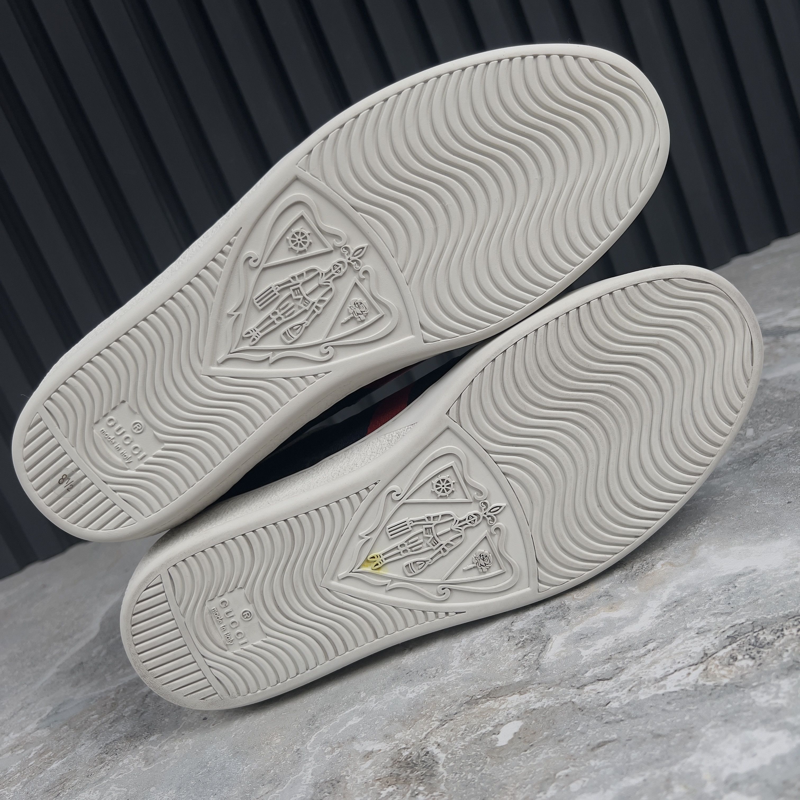 Gucci GUCCI Ace Web Supreme GG Monogram Sneakers Leather Size US 9 / EU 42 - 10 Thumbnail