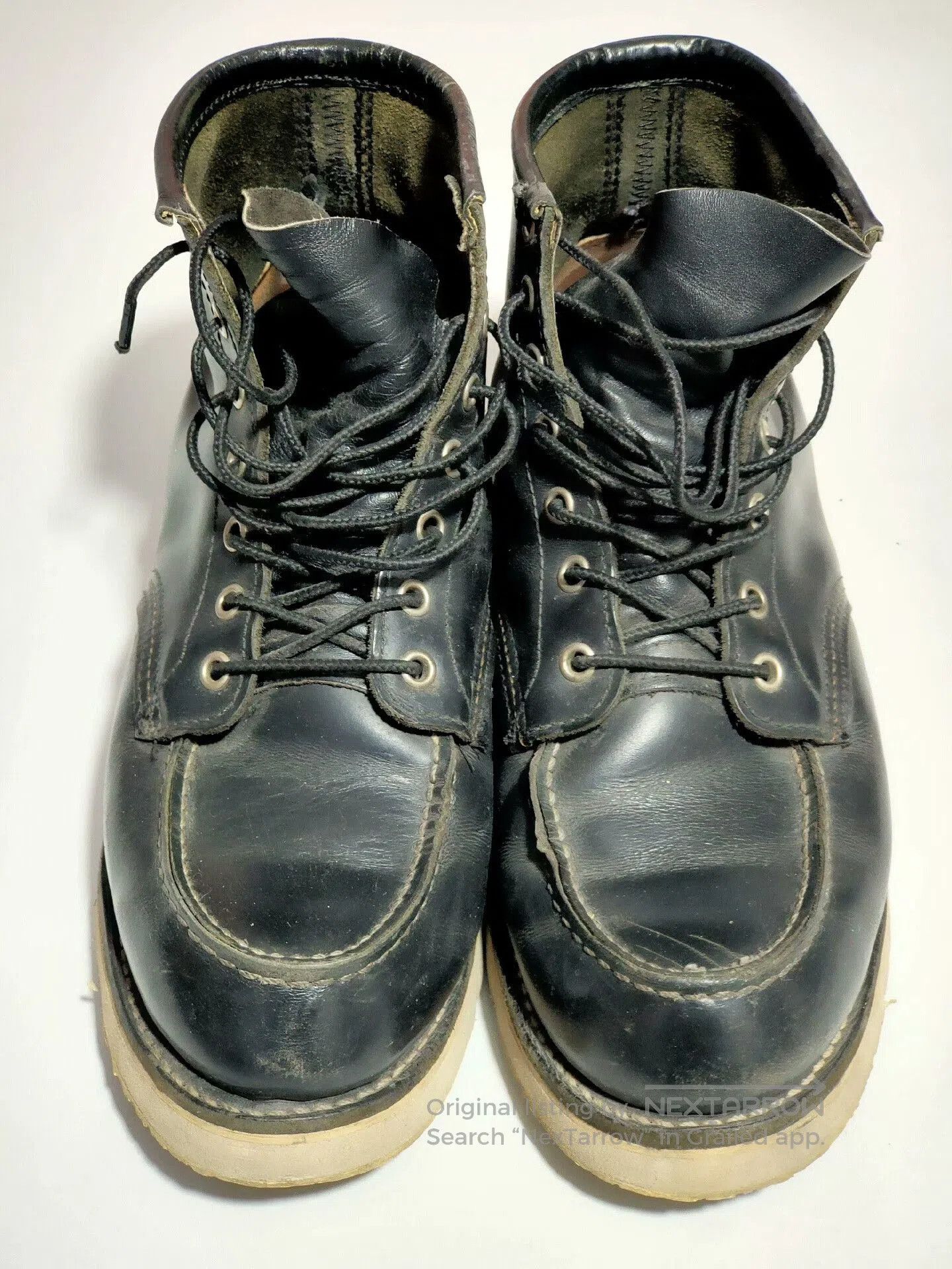 Red Wing Redwing Black Boots Size 43. Size US 10 / EU 43 - 4 Thumbnail