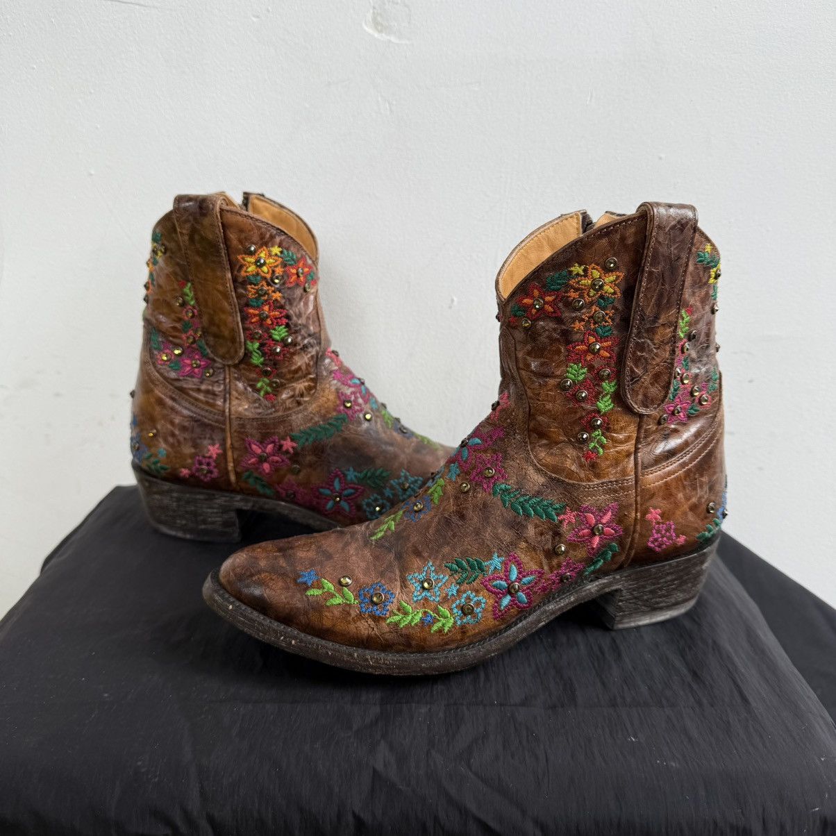 Old Gringo Old Gringo Mexicana Western Brown Boots Size US 7 / IT 37 - 3 Thumbnail