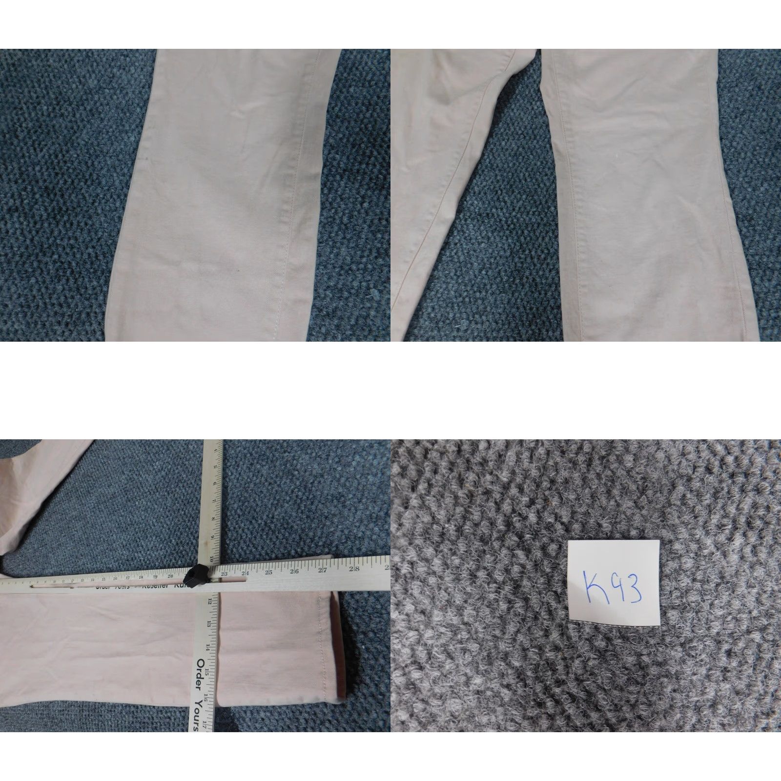 Ann Taylor Ann Taylor Jeans Women 6 Pink Straight Denim Stretch Regular Pockets Zipper 27in Inseam Designer Vintage No Size 28" / US 6 / IT 42 - 8 Thumbnail