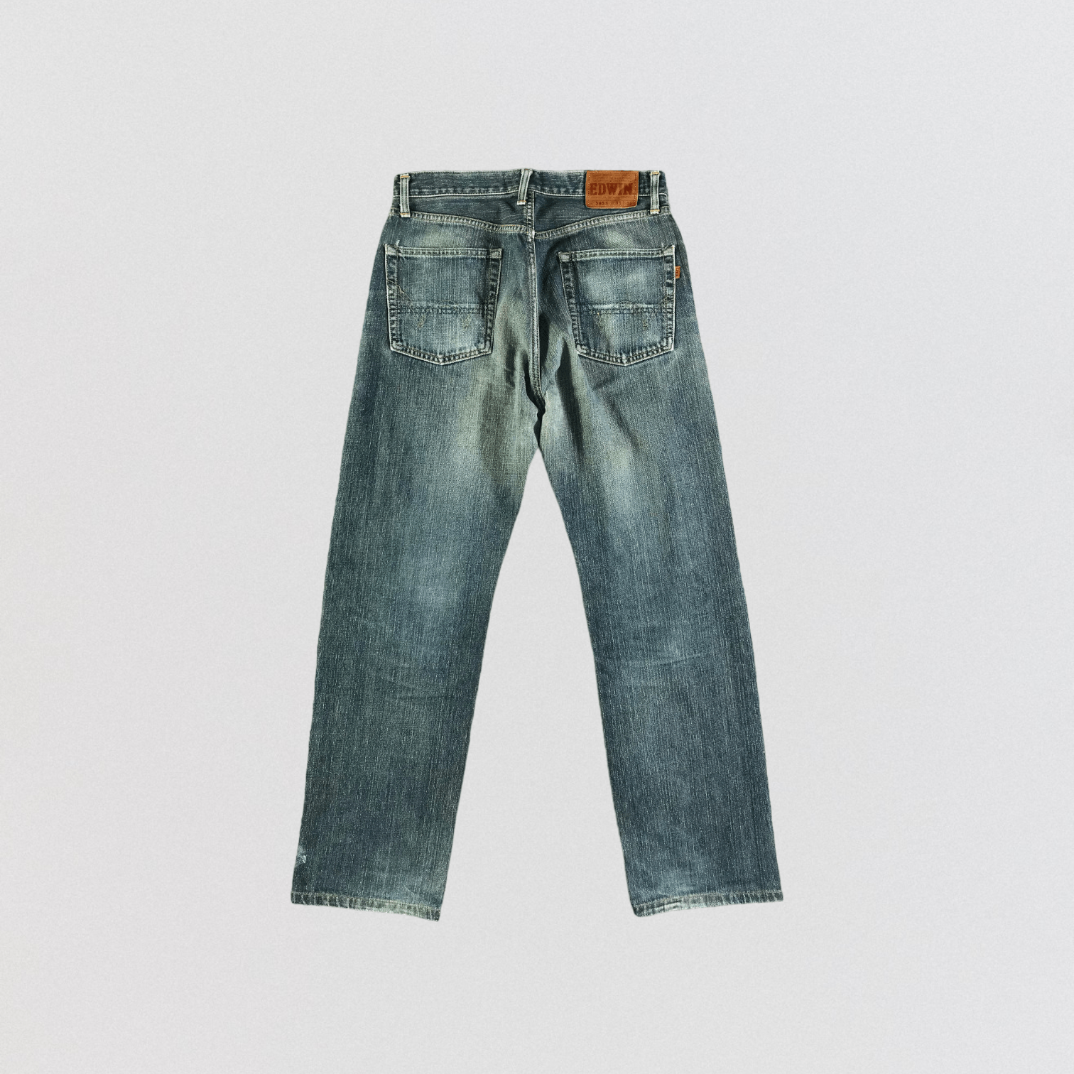 Vintage Blue Wash Edwin 505 Selvedge Jeans-JM3617