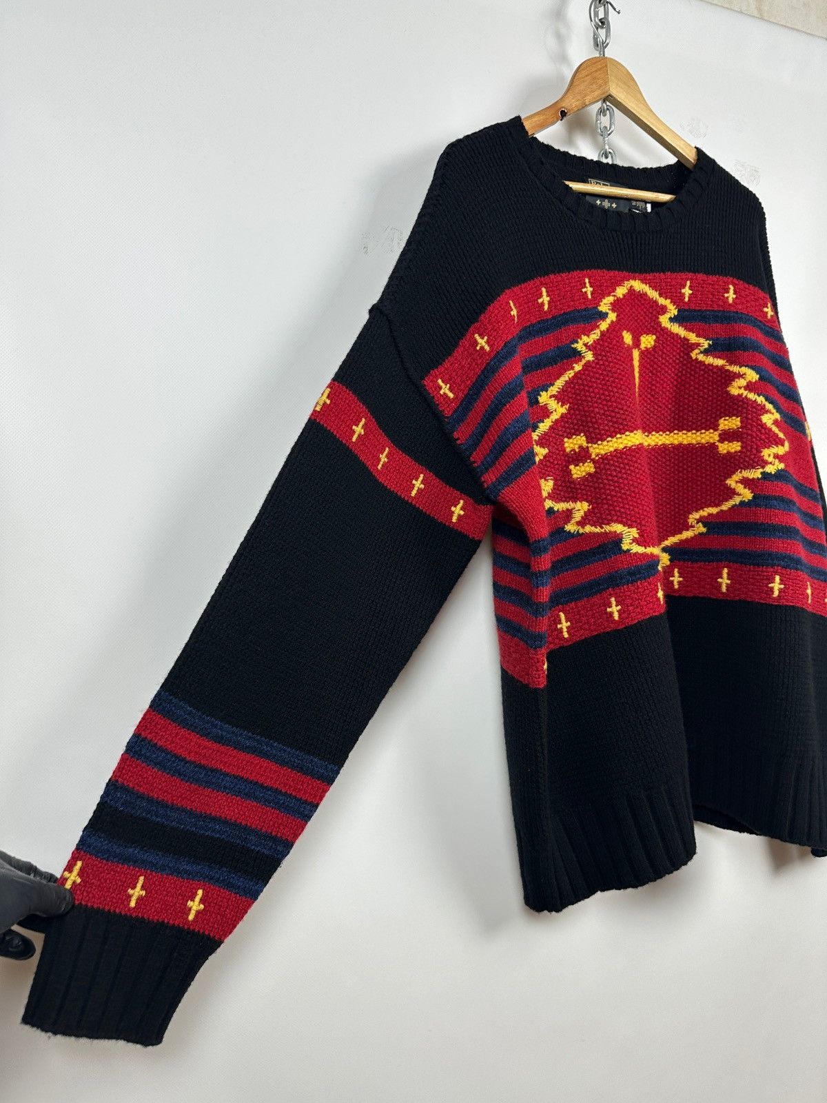 Polo Ralph Lauren Polo Ralph Lauren x Naiomi Glasses Wool/Cashmere Sweater Size US XXL / EU 58 / 5 - 11 Thumbnail