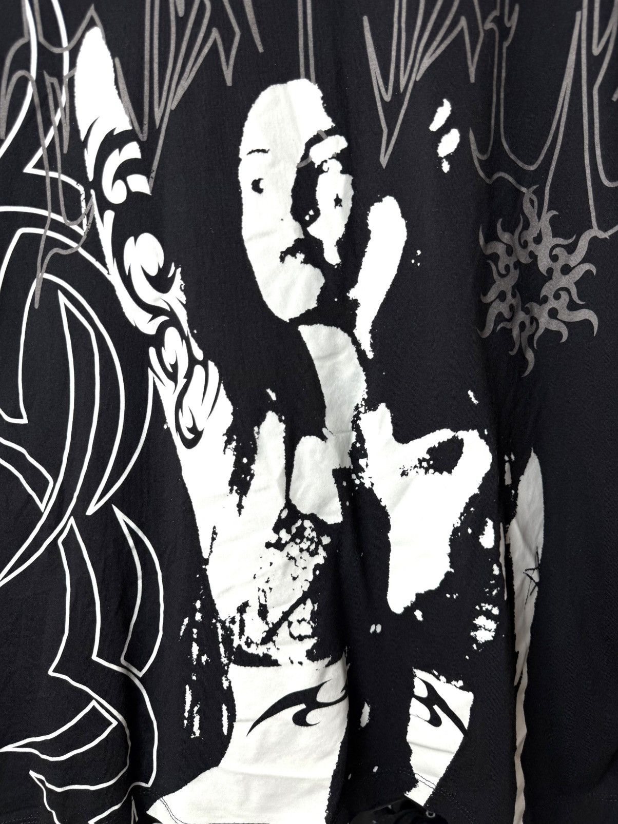 Other Vintage Fatale Naked Sexy Girl T Shirt Y2K Punk Rock Opium Size US XL / EU 56 / 4 - 3 Thumbnail