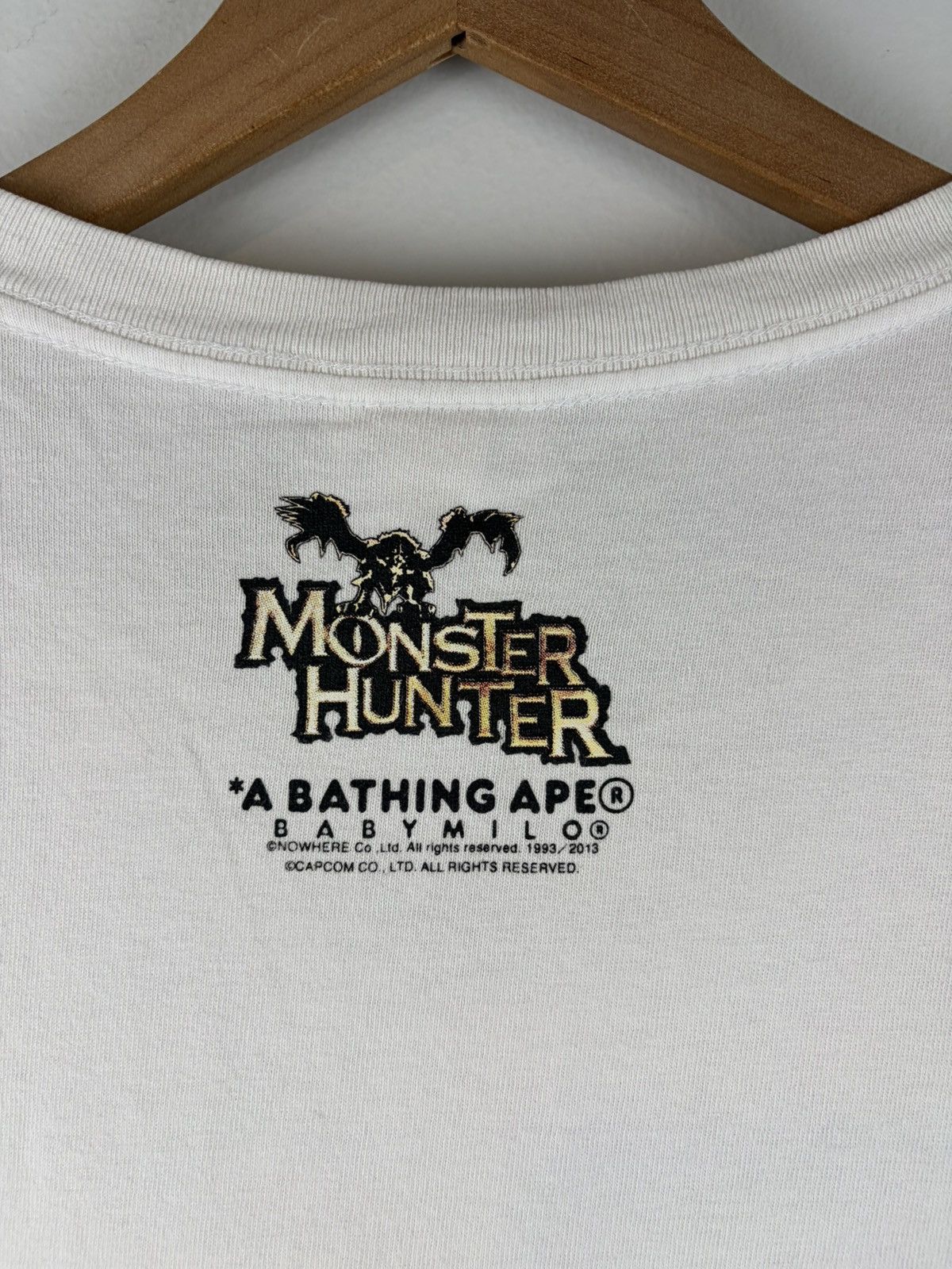 Bape 2013 Bape Monster Hunter Milo Print Tee Size US M / EU 48-50 / 2 - 5 Thumbnail